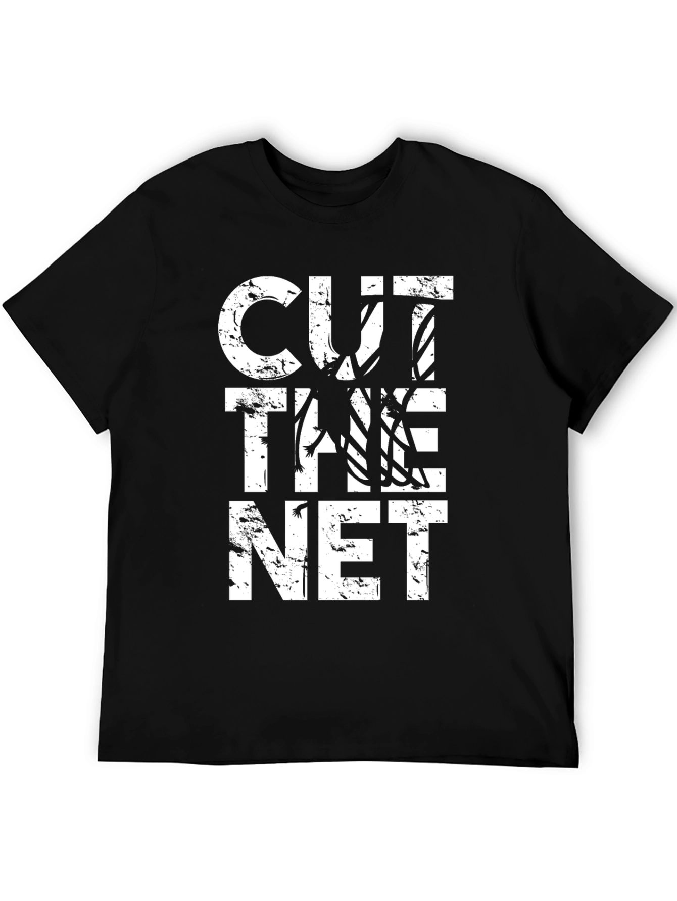 Cut the Net Graphic T-Shirt