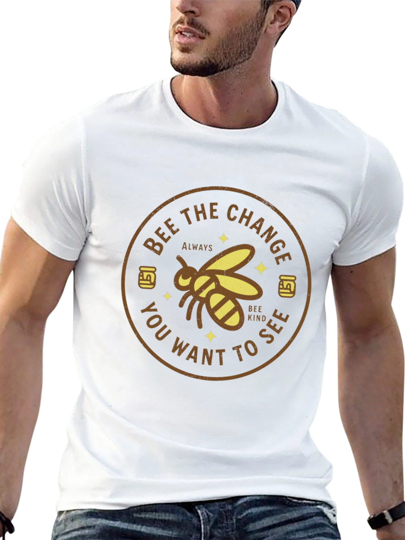 Bee the Change Graphic T-Shirt