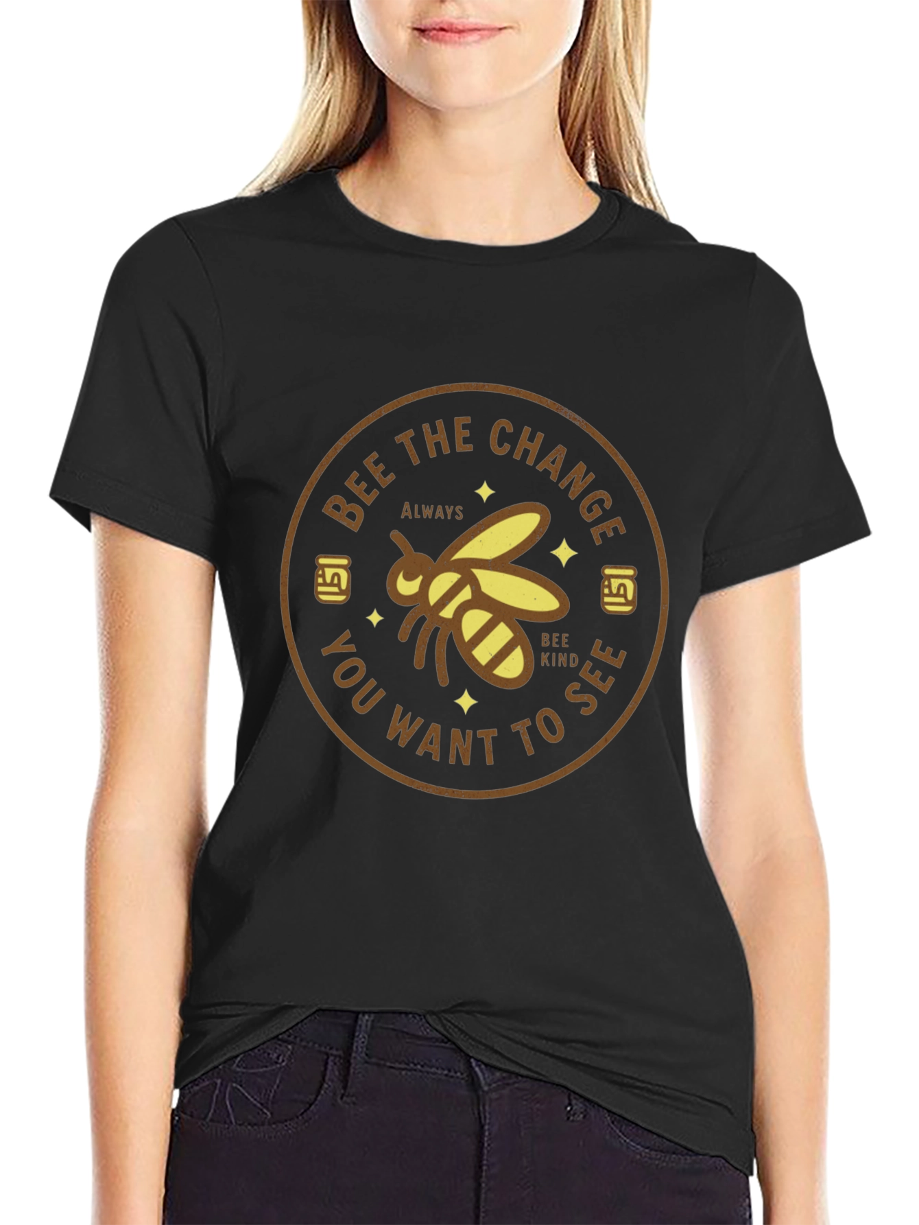 Bee the Change Graphic T-Shirt