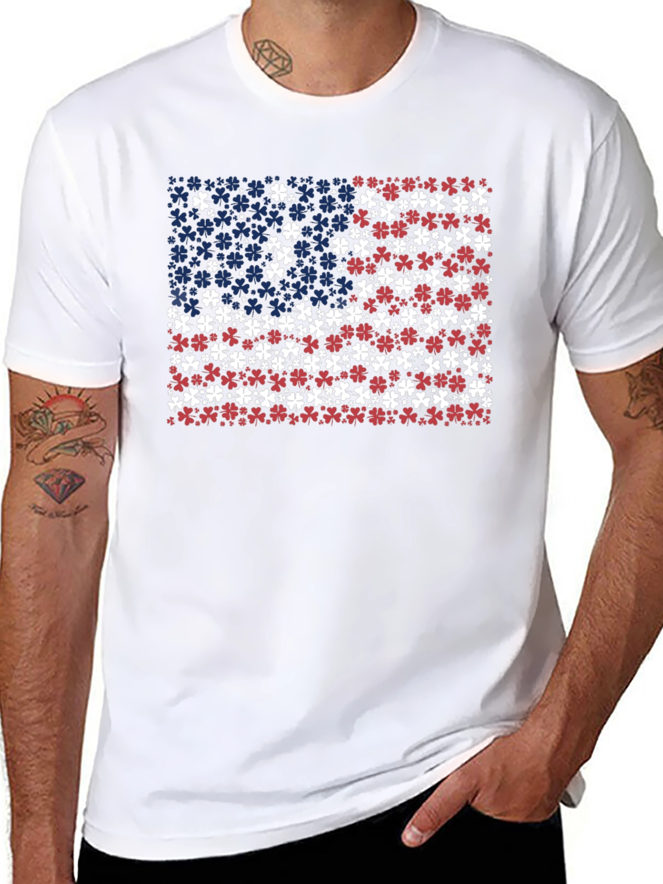 Patriotic Clover T-Shirt