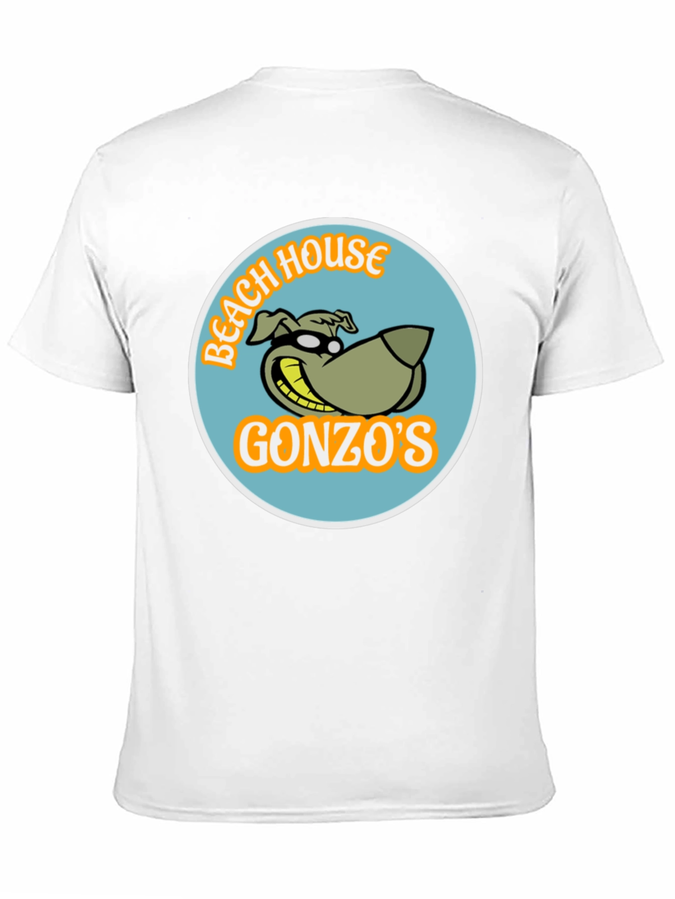 Gonzos Beach House Black T-Shirt