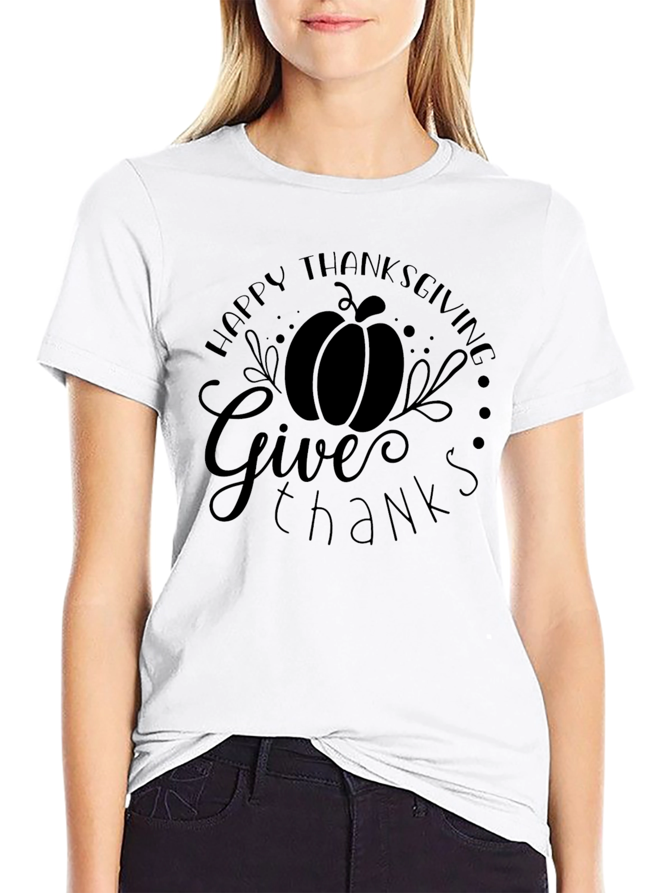 Thanksgiving Give Thanks T-Shirt