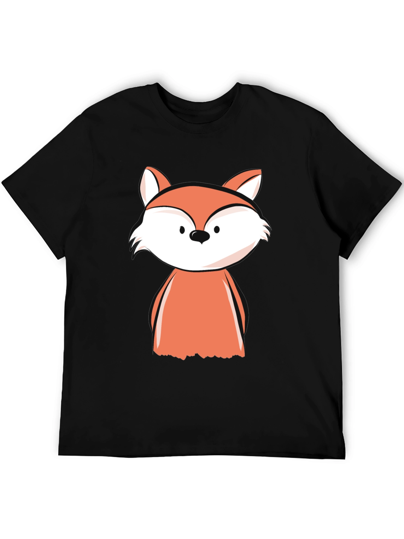 Fox Graphic Tee - Mens Black T-Shirt