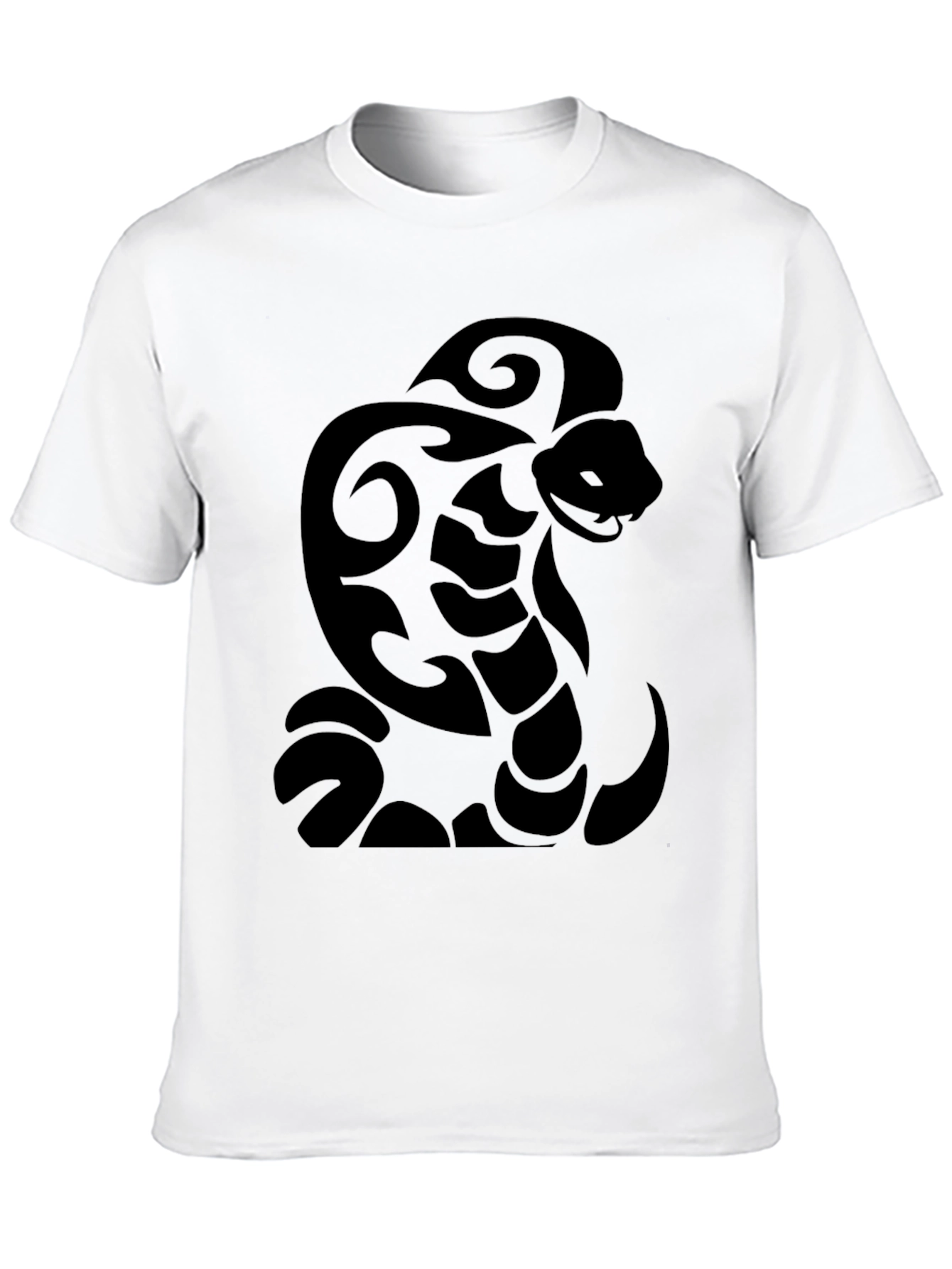 Black Cobra Snake Tribal T-Shirt