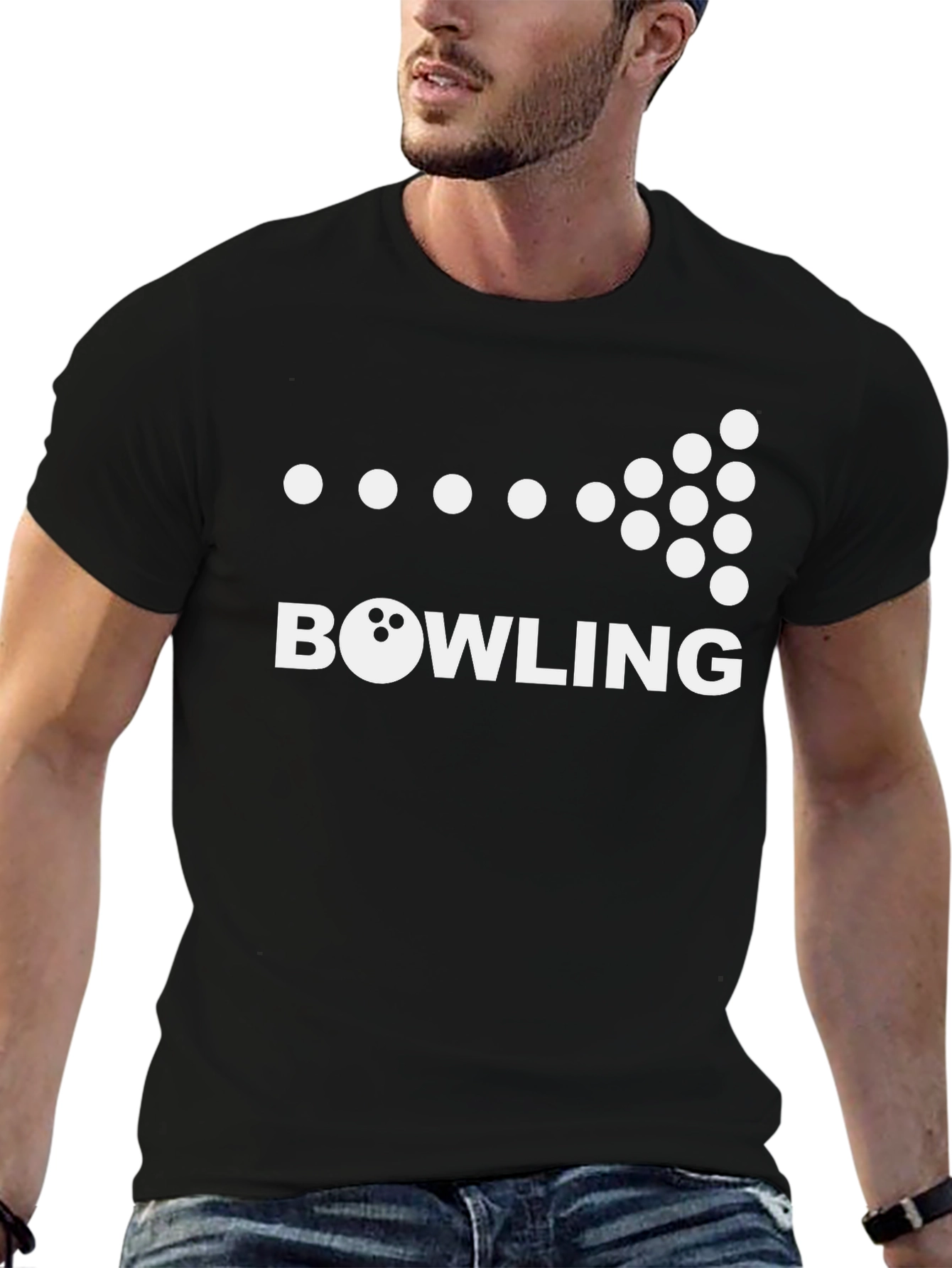 Bowling Strike T-Shirt - Novelty Graphic Tee