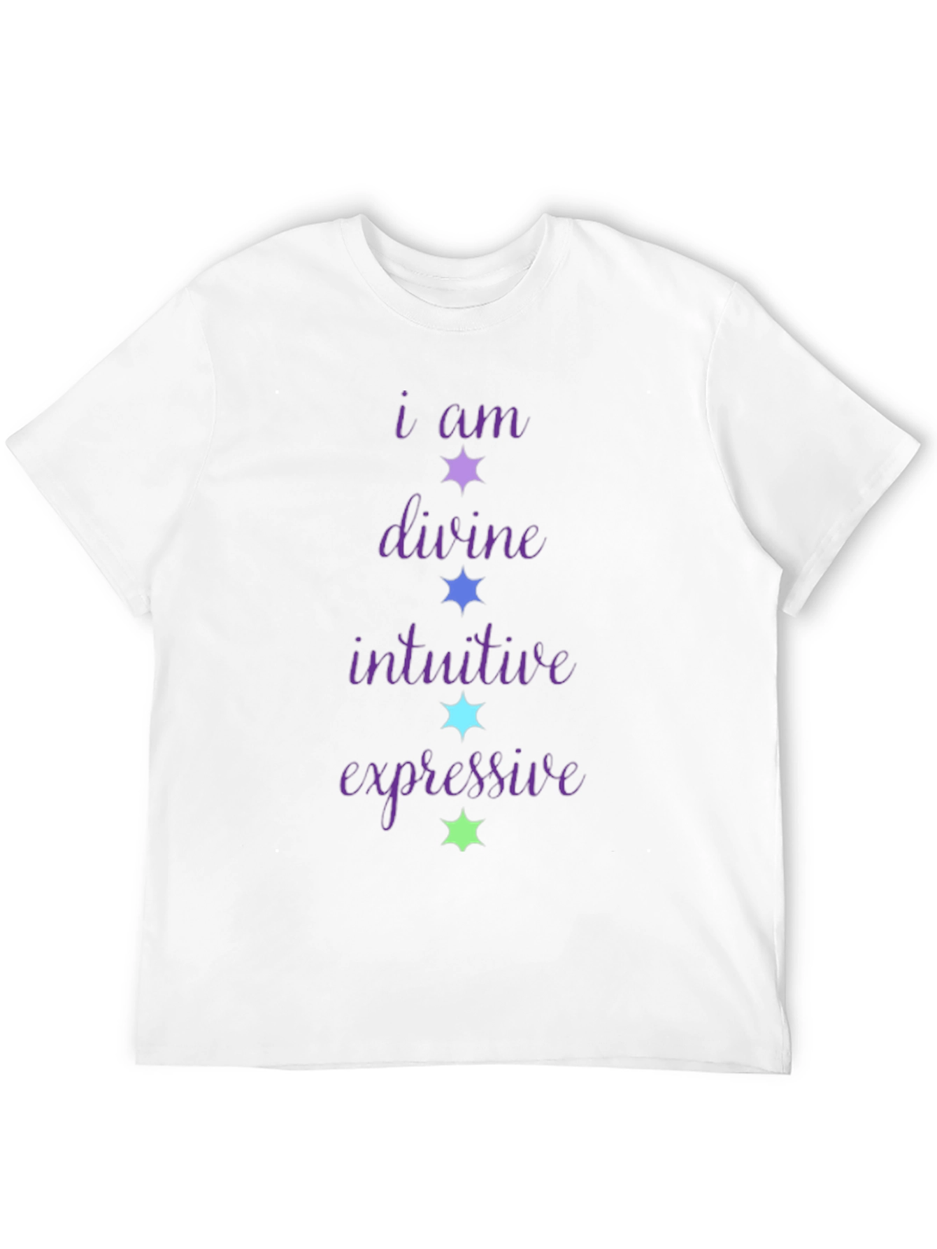 I Am Divine Intuitive Expressive Graphic Tee