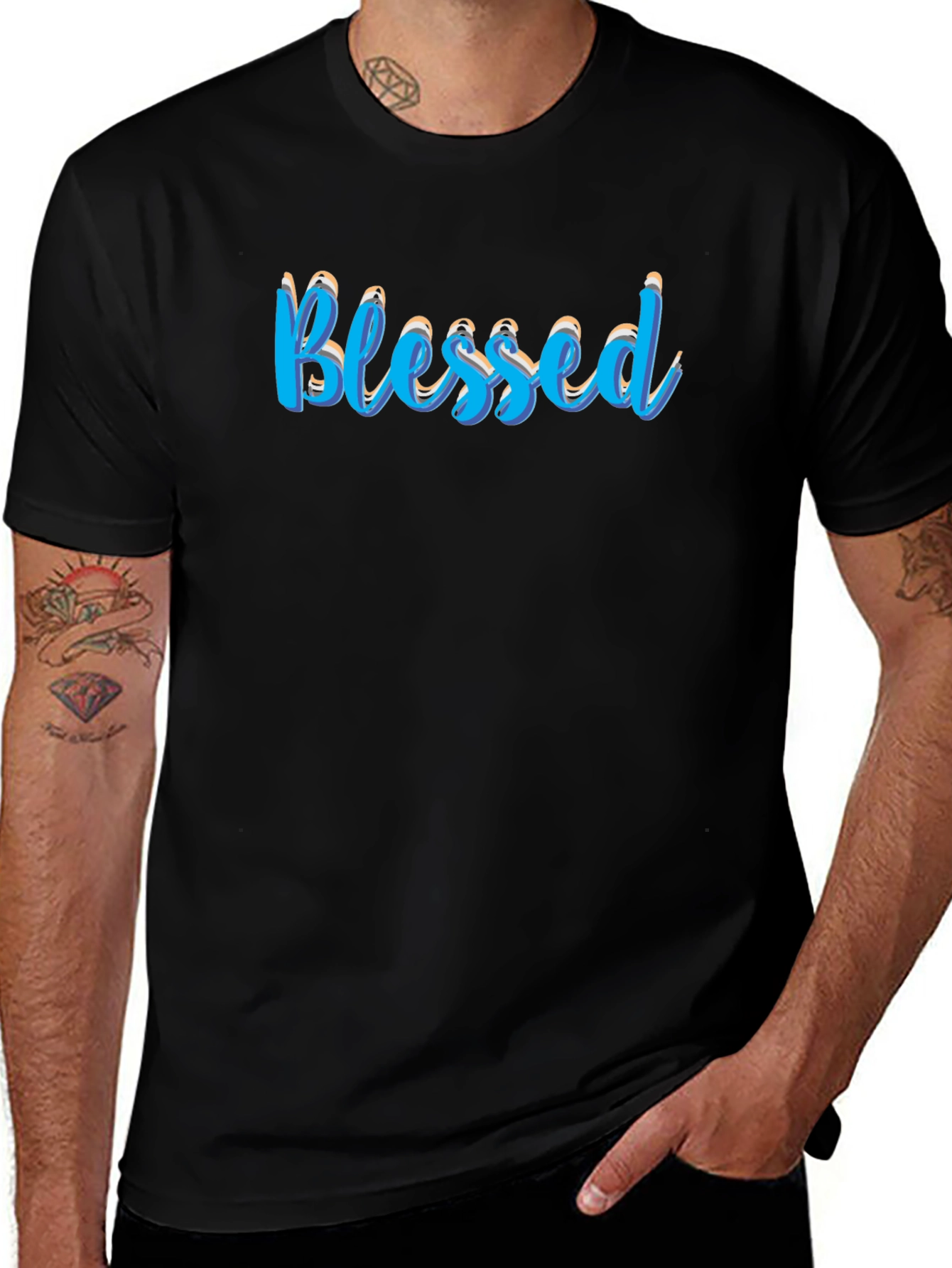 Blessed Graphic T-Shirt - Stylish Comfort