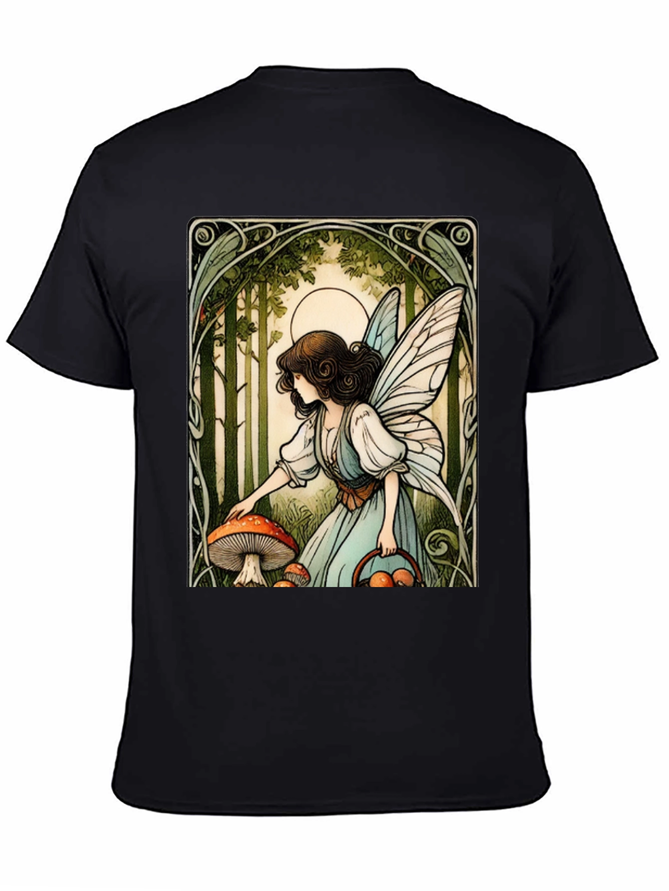 Fairycore Mushroom Forager T-Shirt