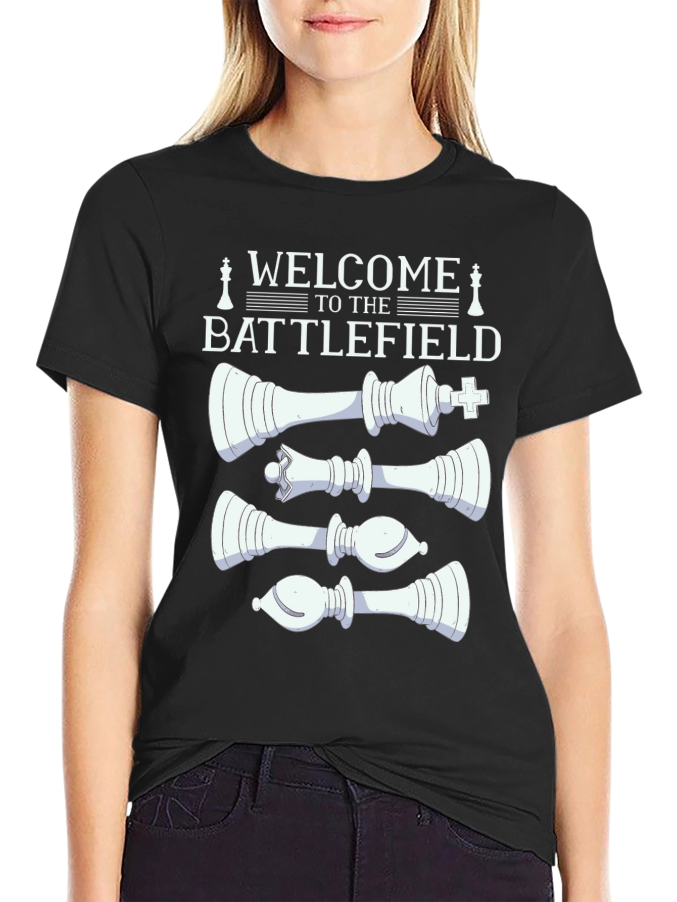 Welcome to the Battlefield Chess T-Shirt