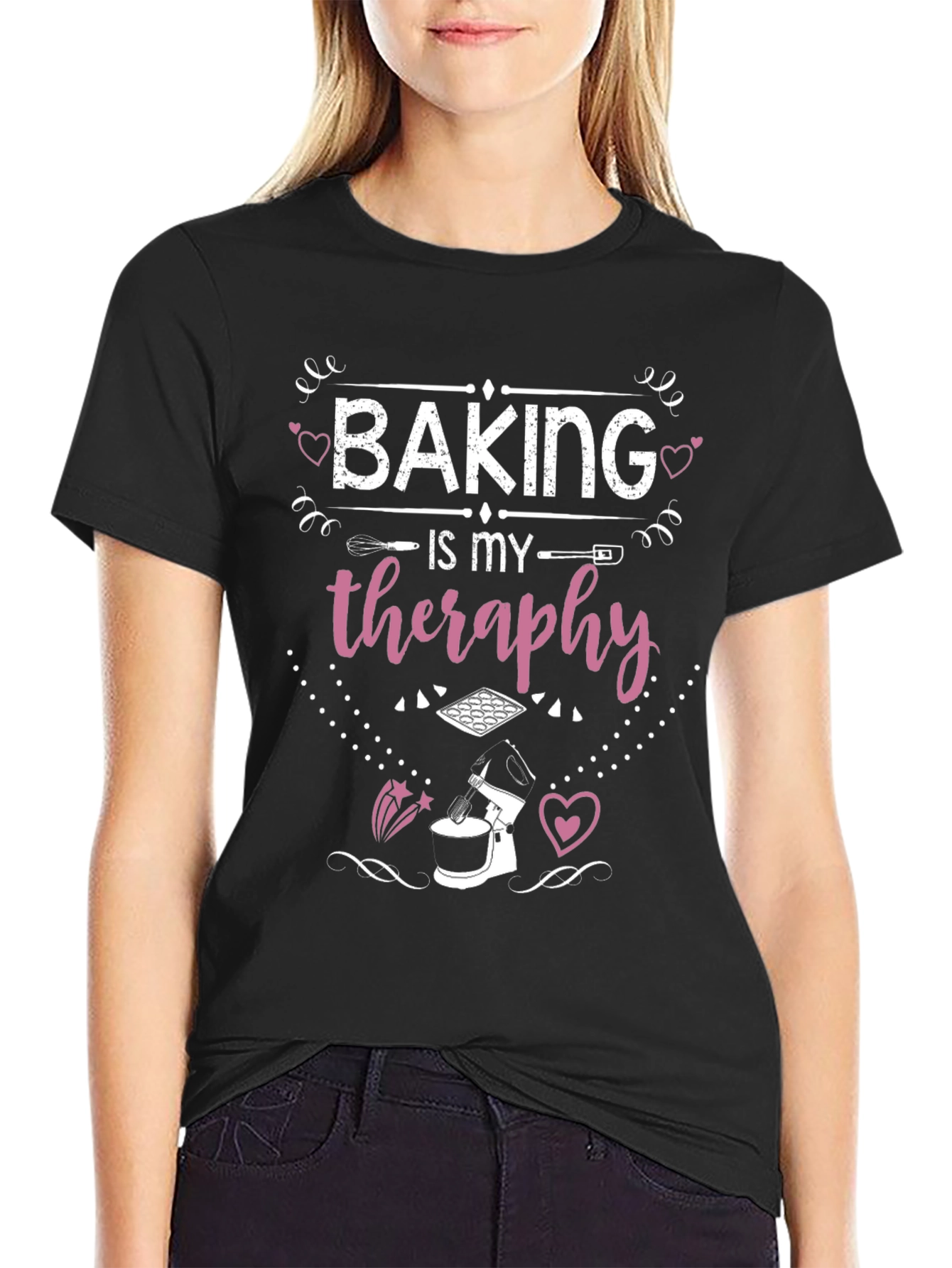 Baking is My Therapy T-Shirt: Comfort & Style