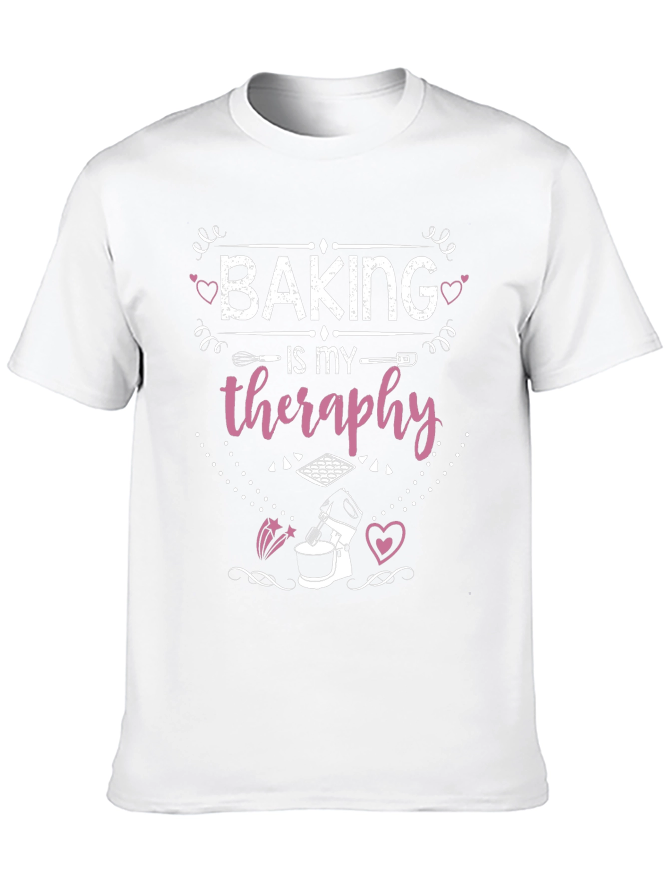 Baking is My Therapy T-Shirt: Comfort & Style