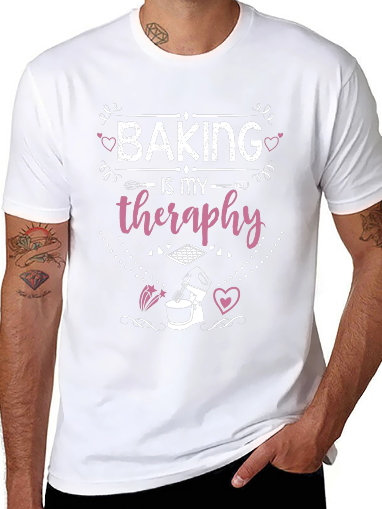 Baking is My Therapy T-Shirt: Comfort & Style