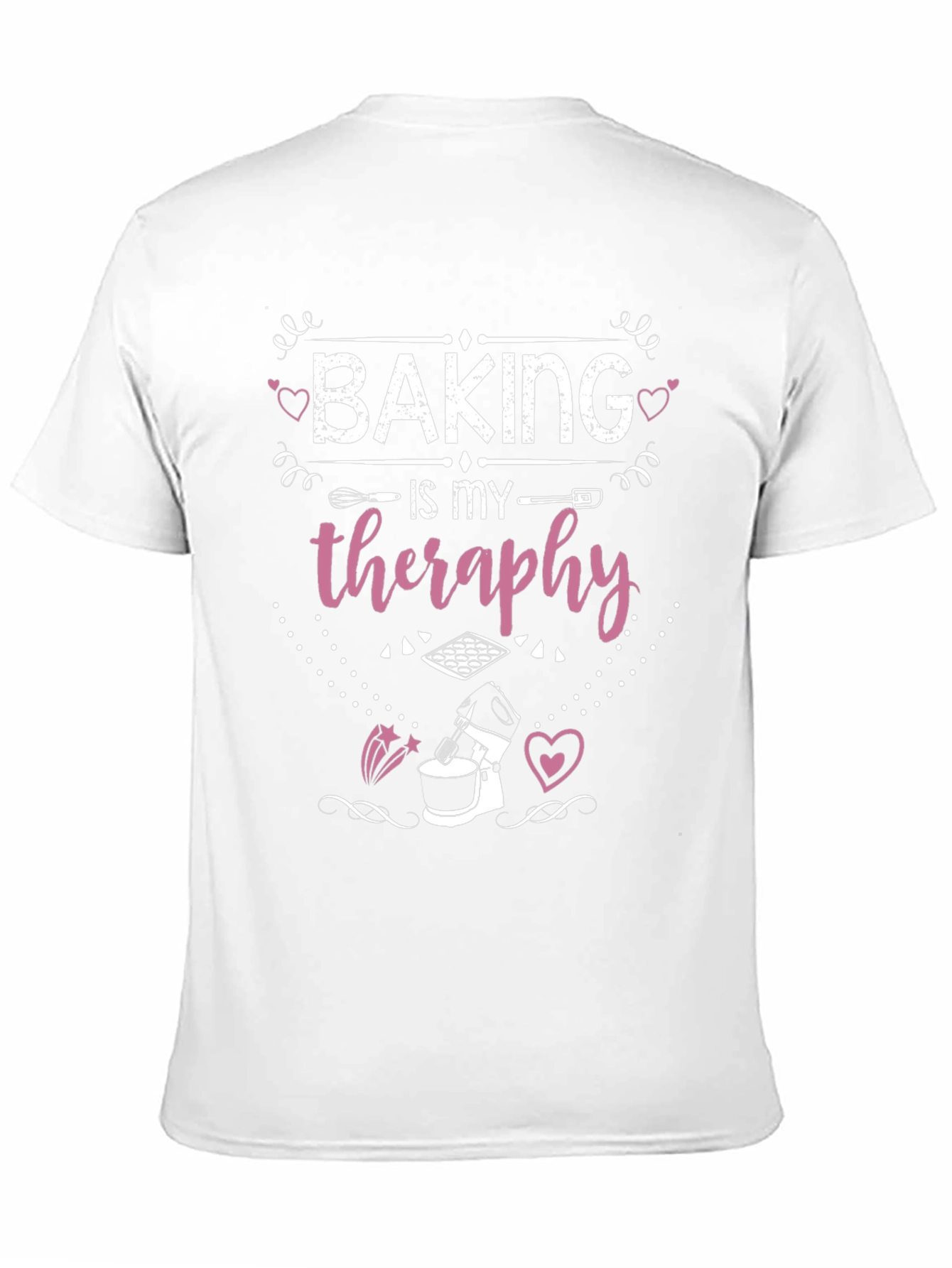 Baking is My Therapy T-Shirt: Comfort & Style