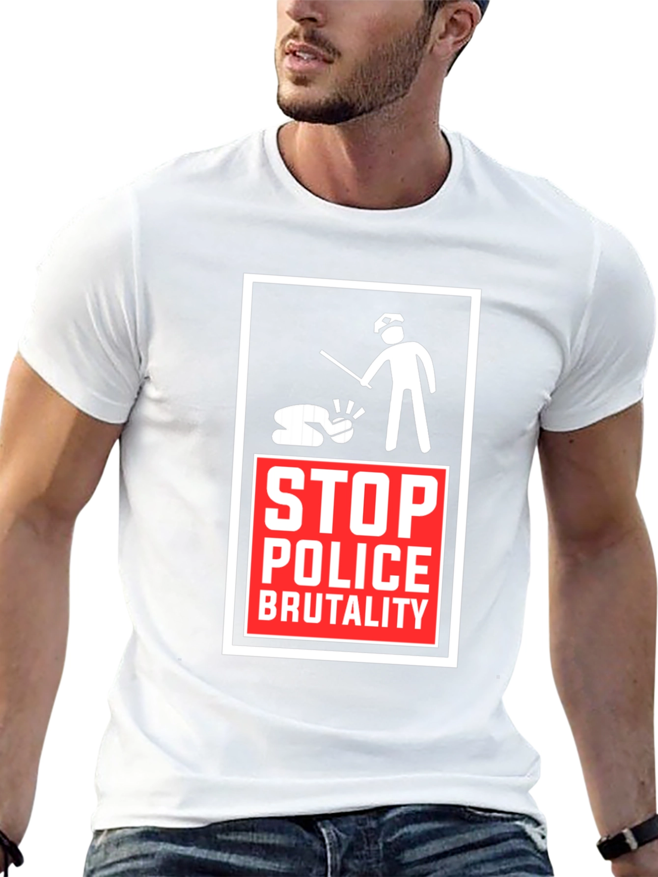 Stop Police Brutality Graphic Tee