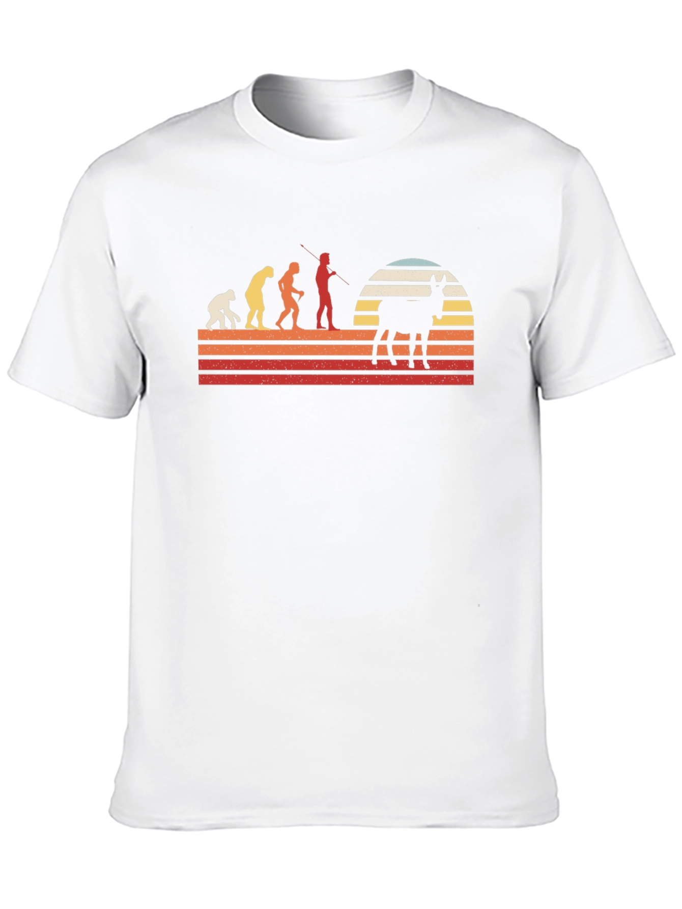 Donkey Evolution Graphic Tee - Retro Style