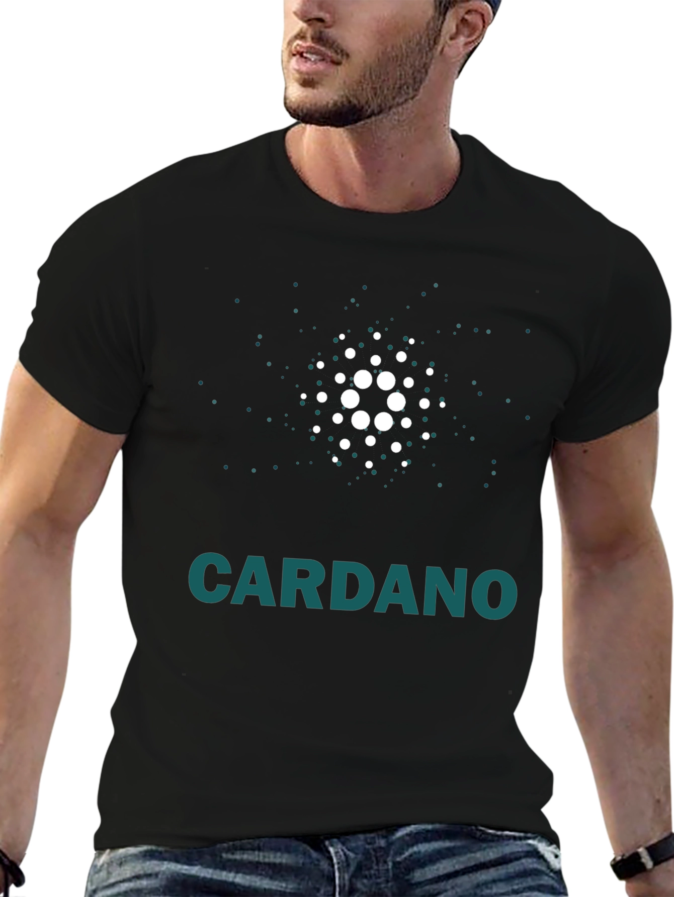 Cardano Crypto Black T-Shirt