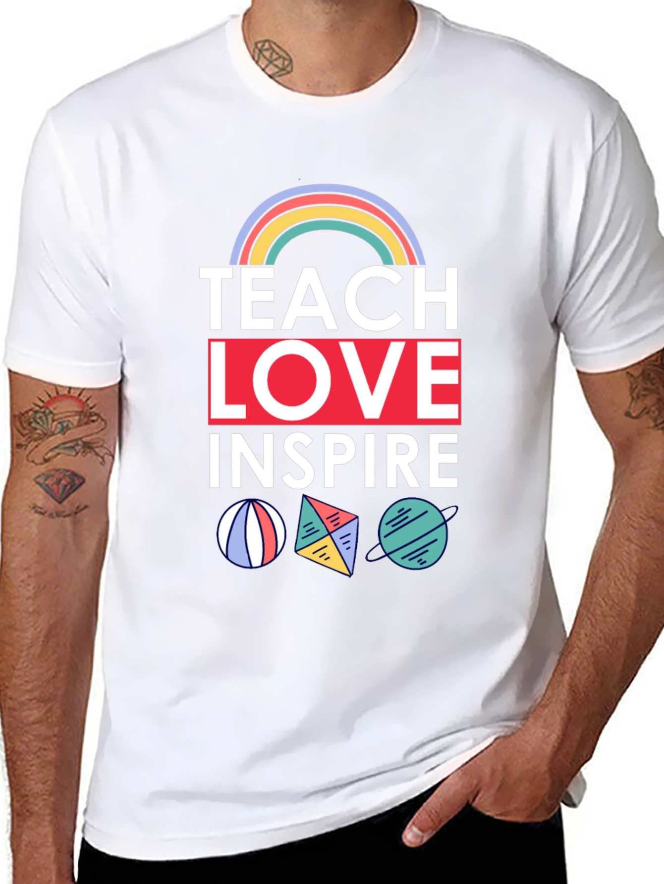 Teach Love Inspire Graphic Tee