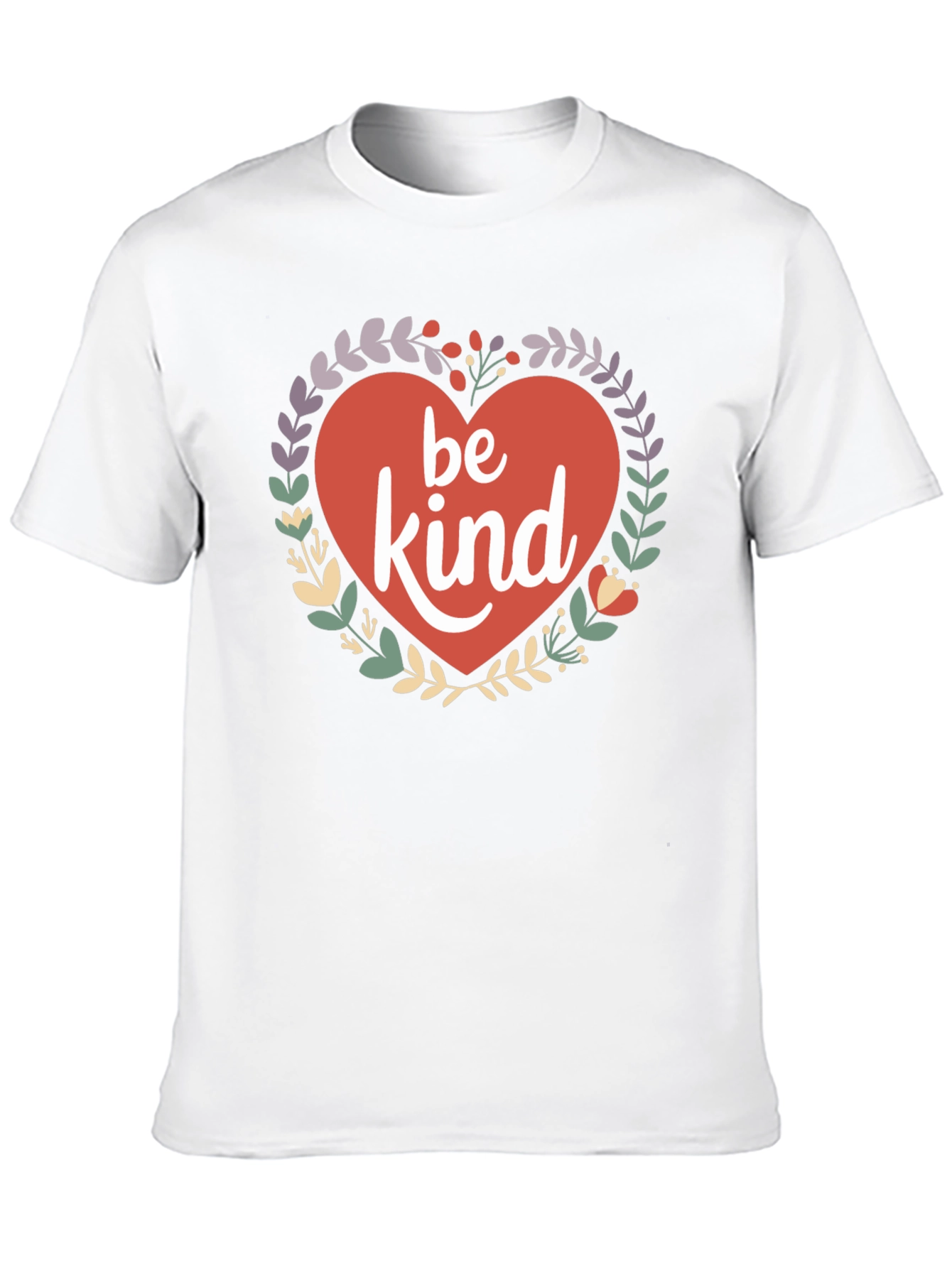 Be Kind Heart Graphic Tee - Soft Cotton T-Shirt