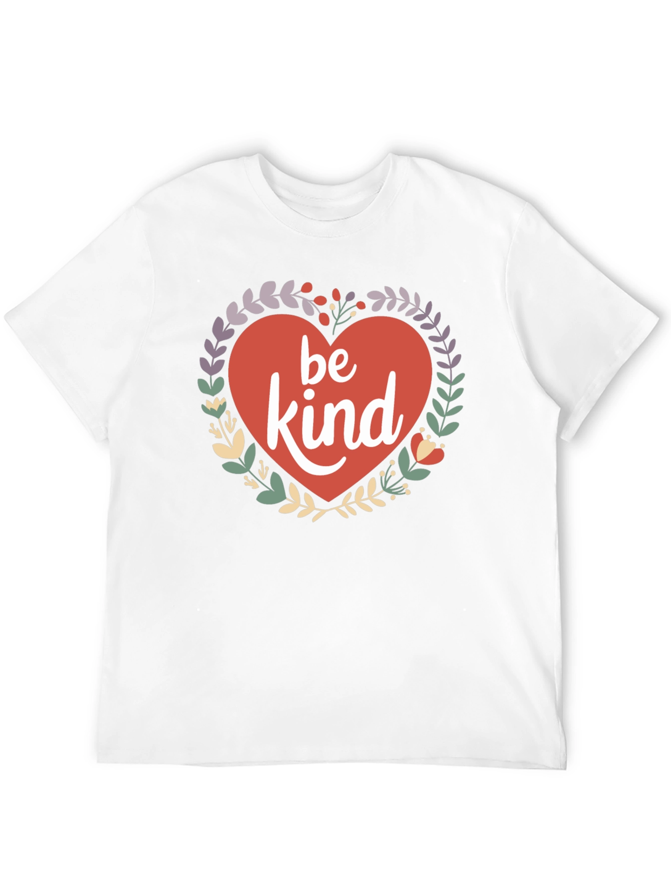 Be Kind Heart Graphic Tee - Soft Cotton T-Shirt