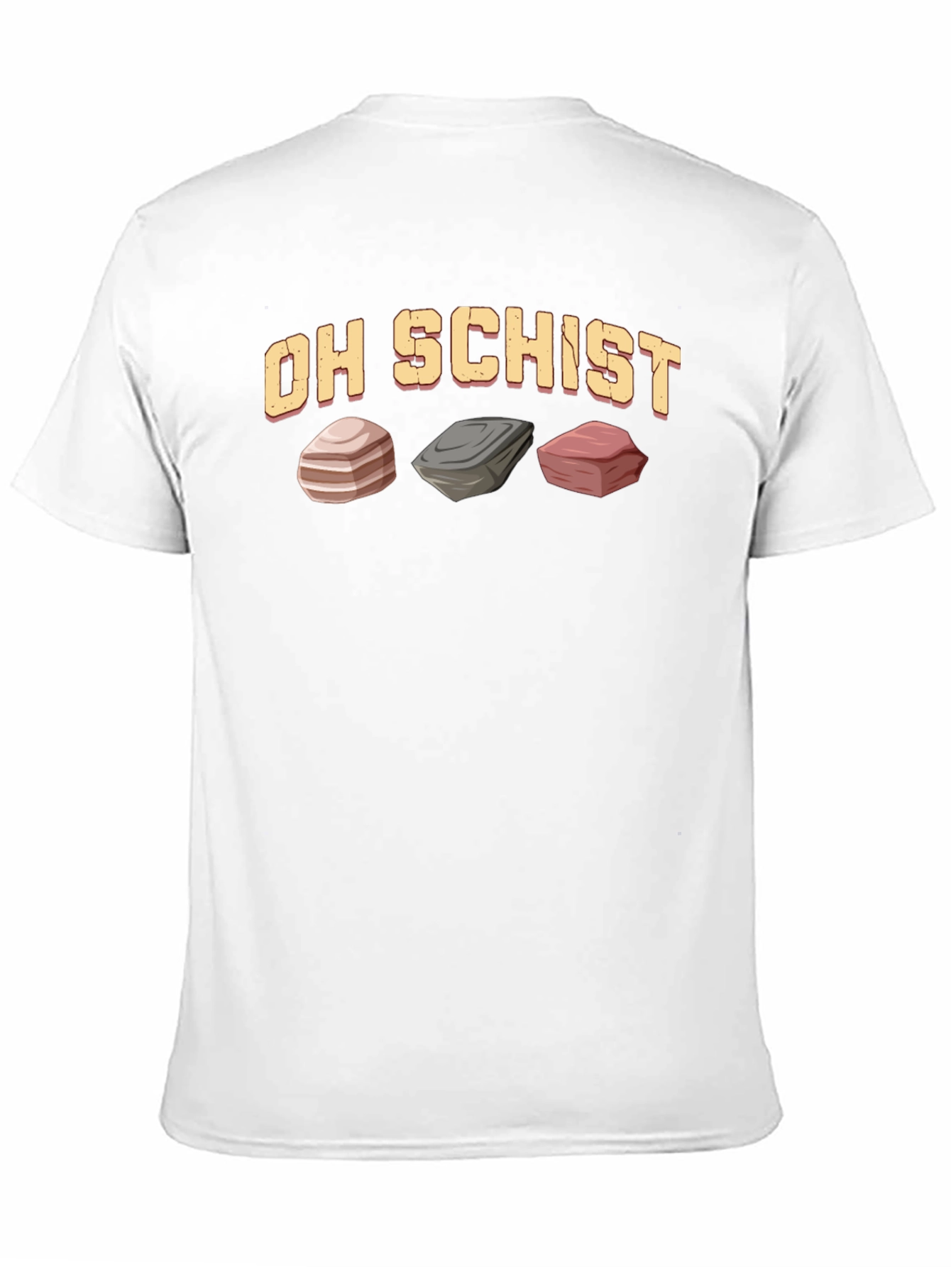Oh Schist Rocks Funny Geology T-Shirt
