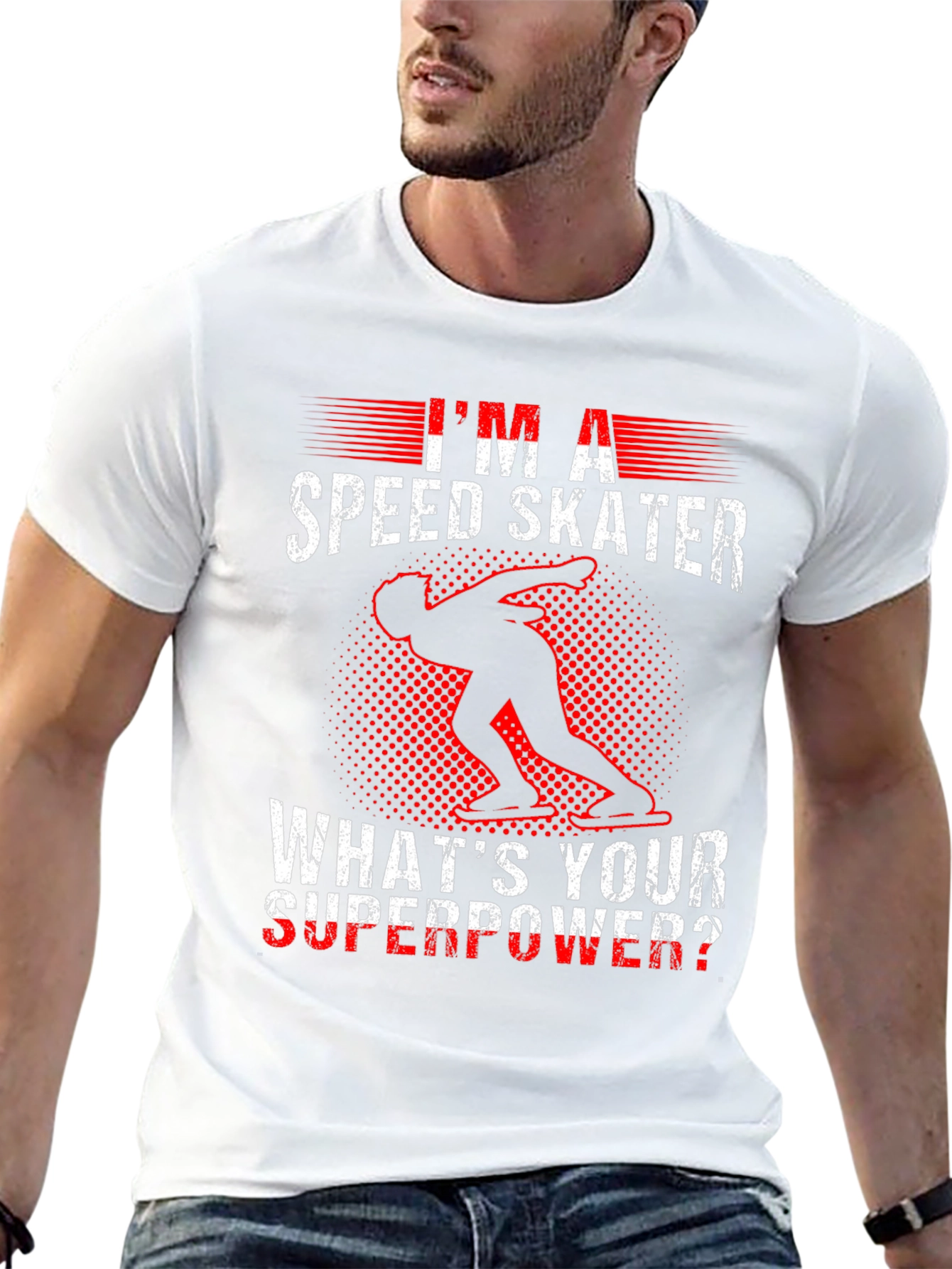 Im A Speed Skater T-Shirt - Whats Your Superpower?
