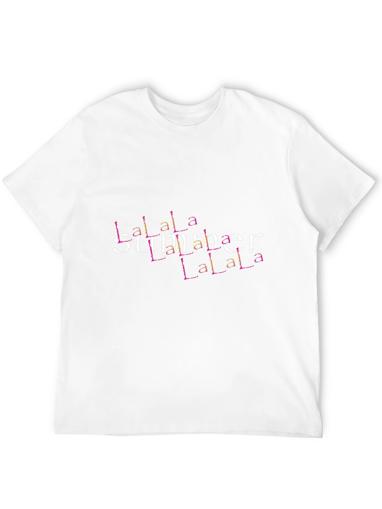 La La La Summer T-Shirt - Black