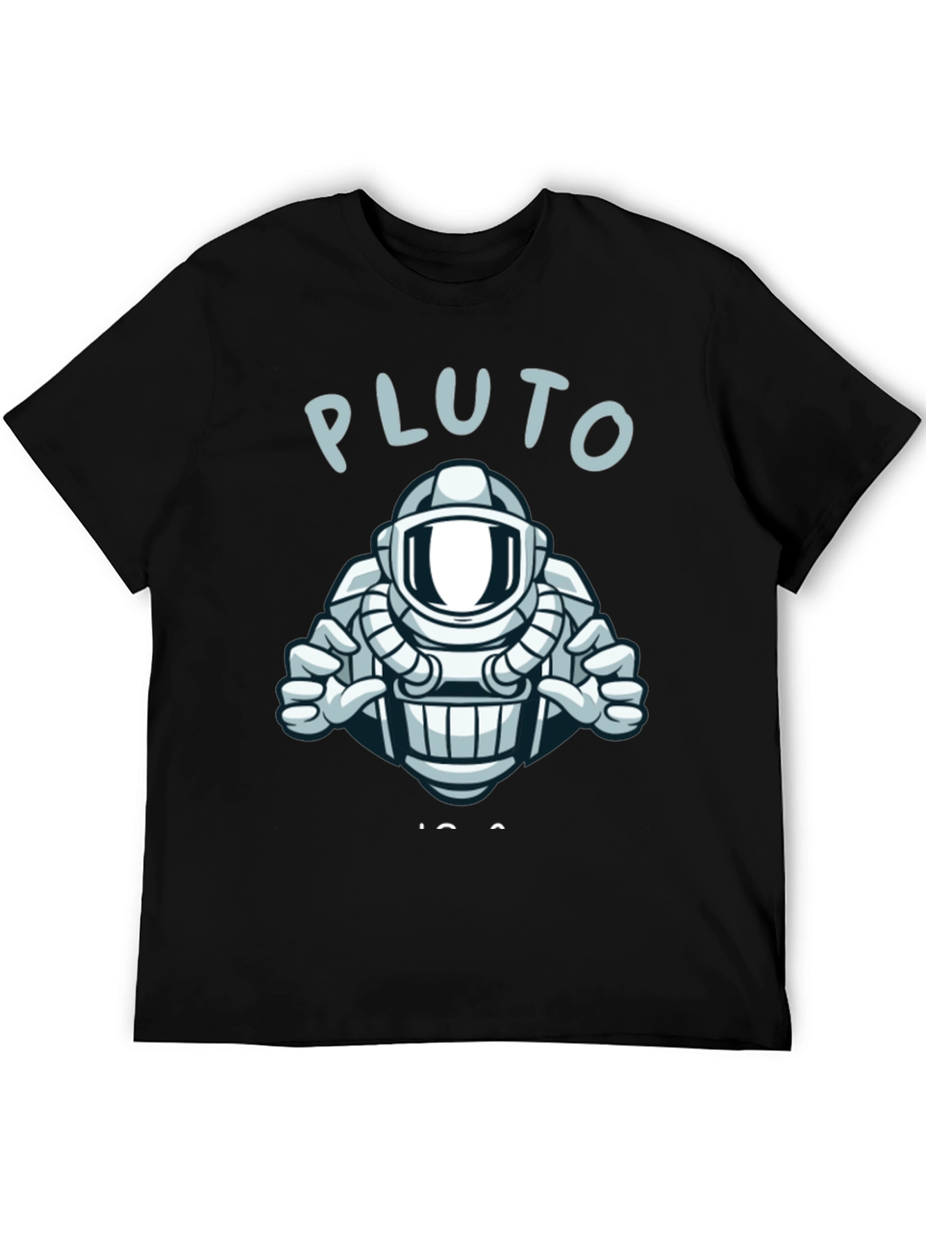 Pluto Astronaut Graphic T-Shirt - Space Explorer Tee