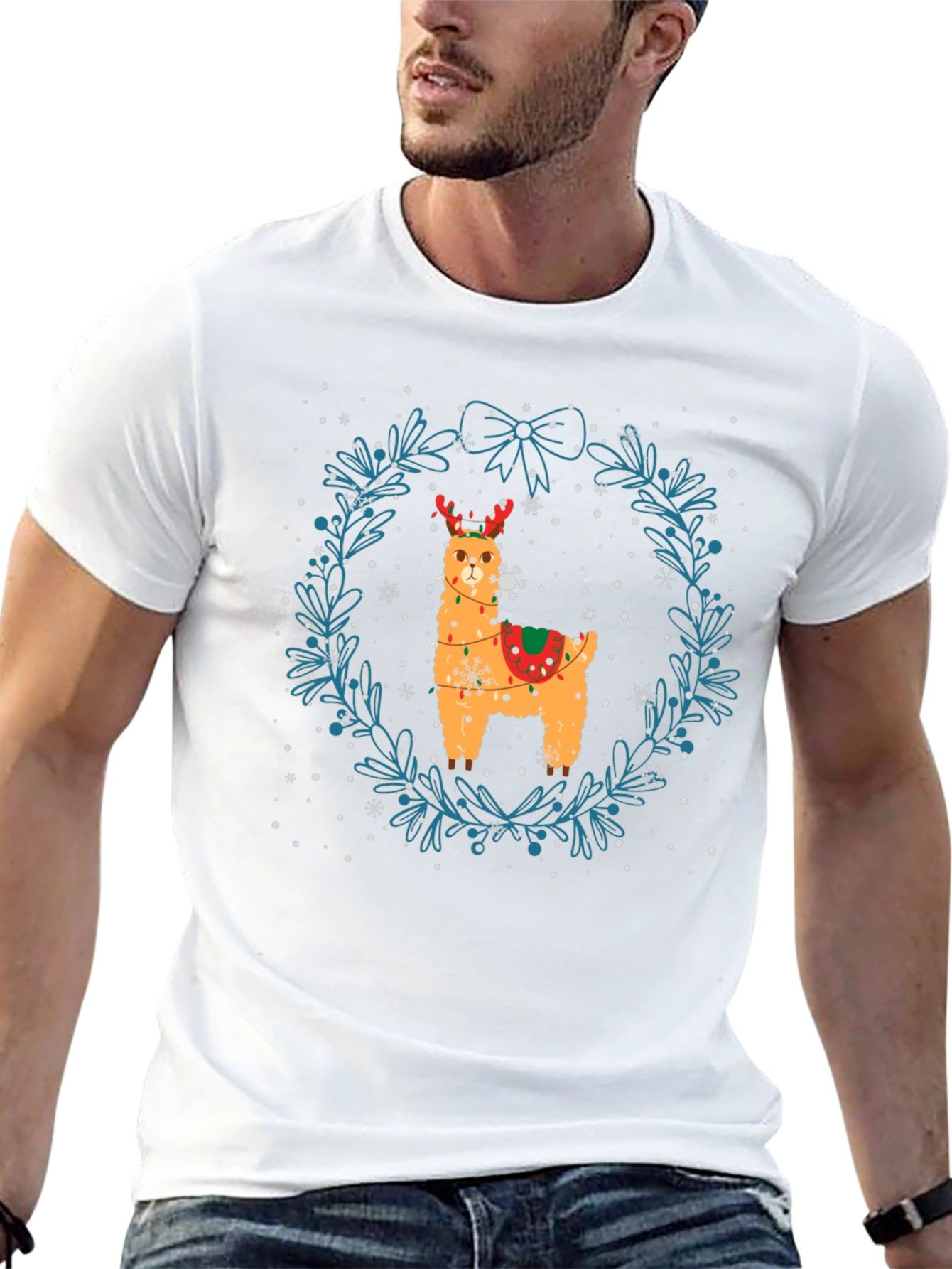 Llama Christmas T-Shirt