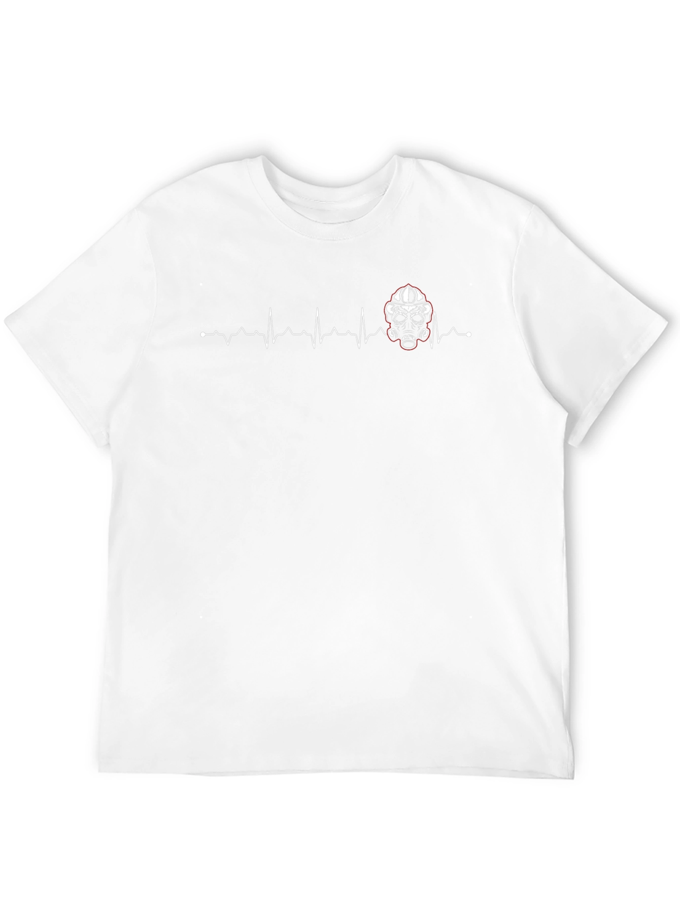 Firefighter Heartbeat Graphic Tee