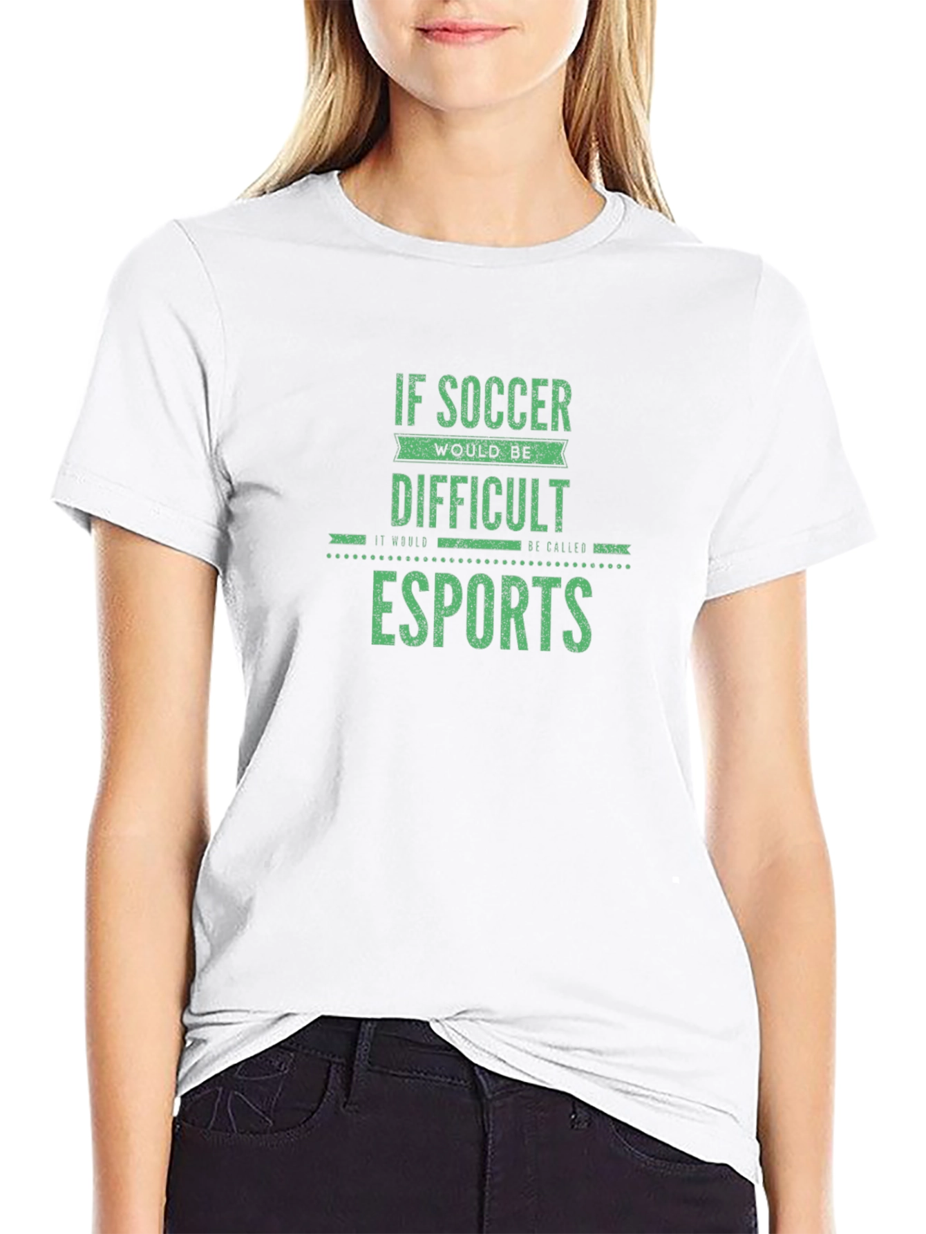 Esports Soccer T-Shirt - Difficult Gamer Tee