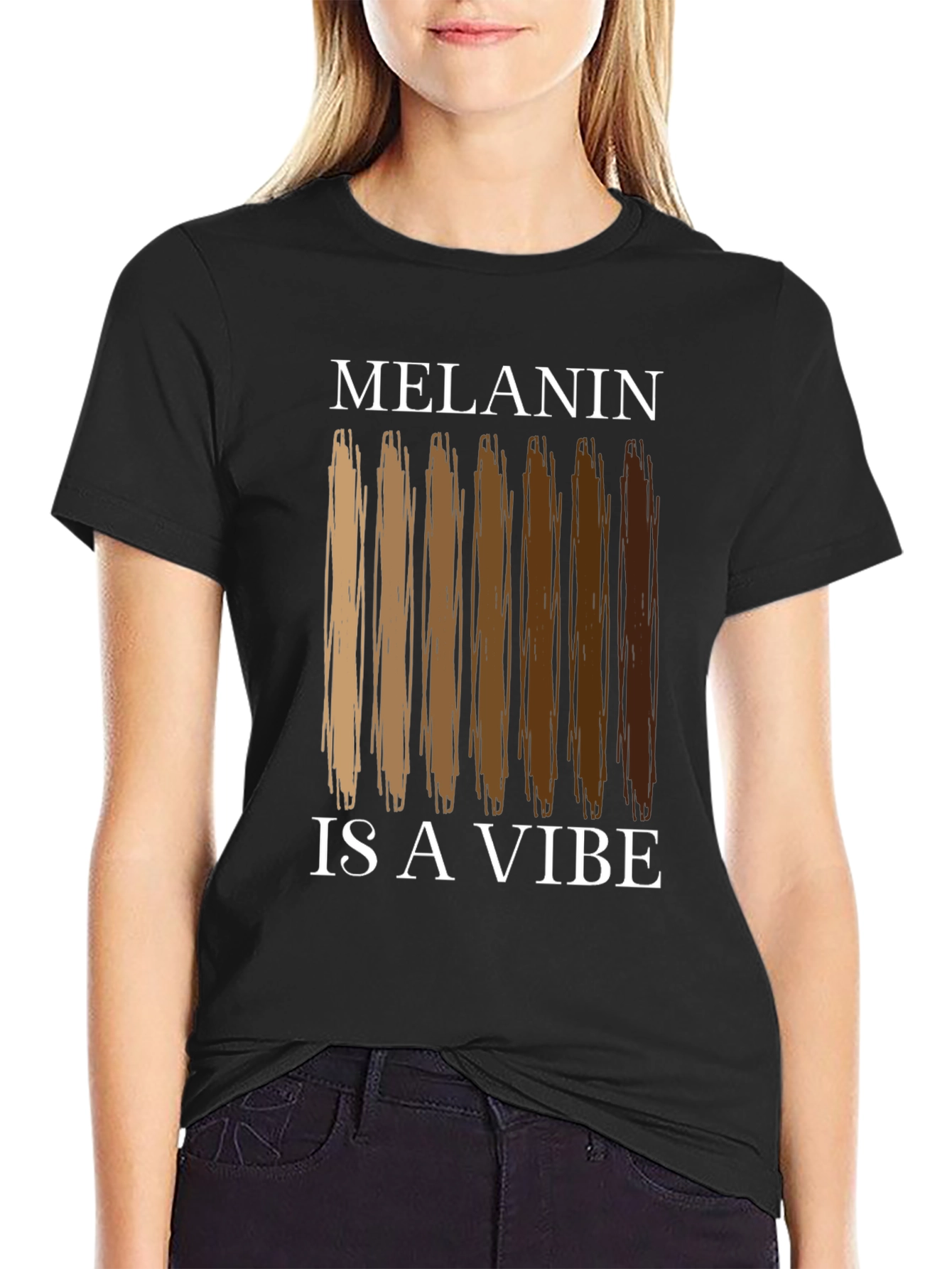Melanin Is A Vibe Graphic T-Shirt