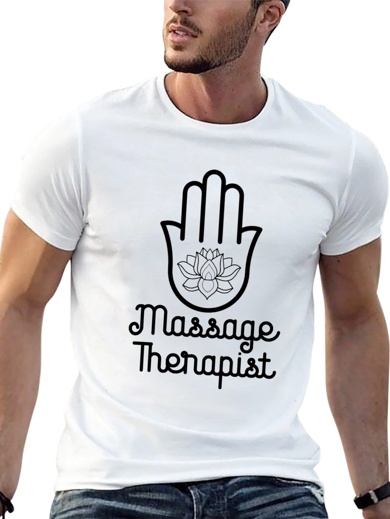 Massage Therapist T-Shirt - Relax and Heal