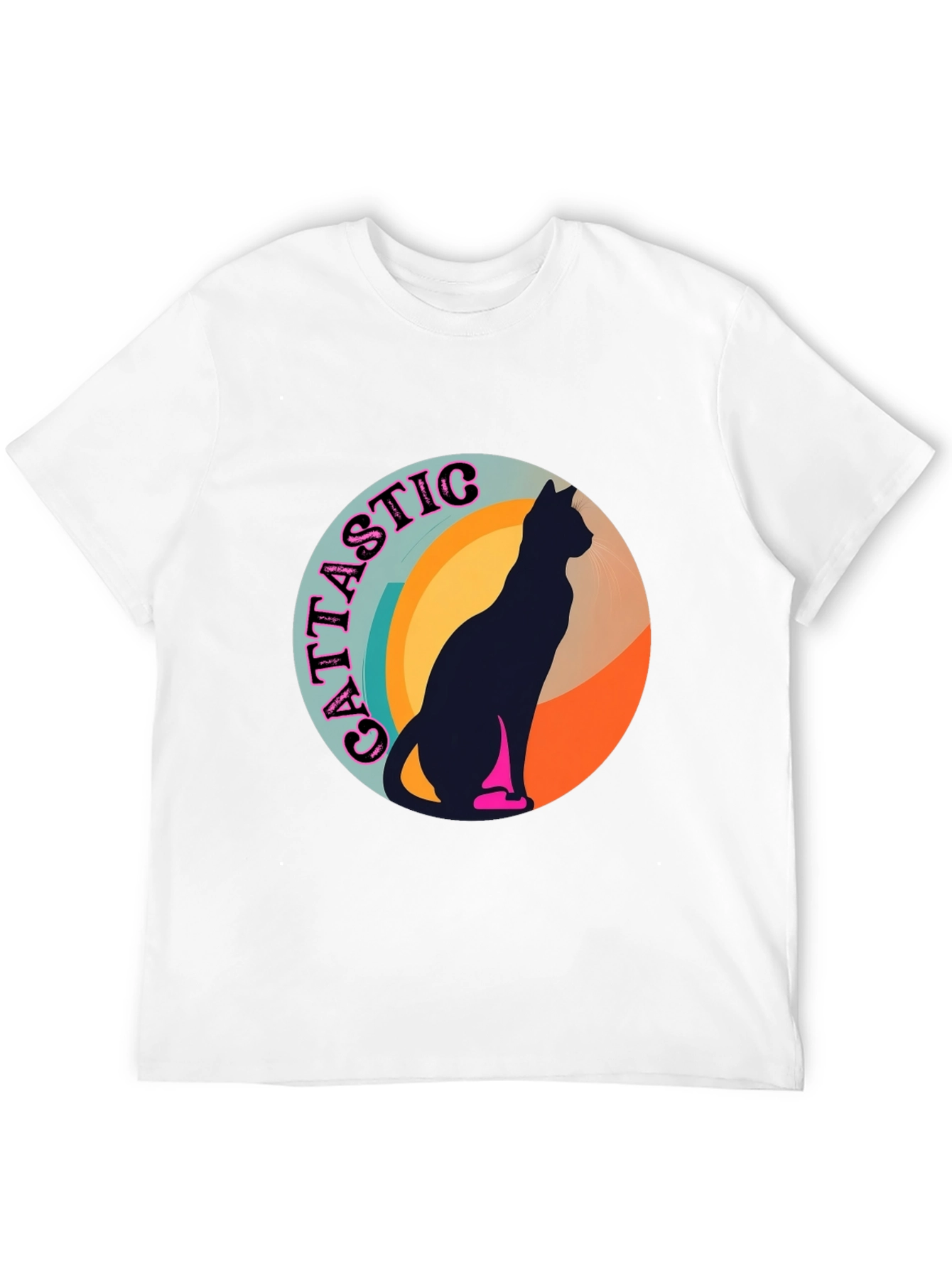 Cattastic Retro Cat T-Shirt