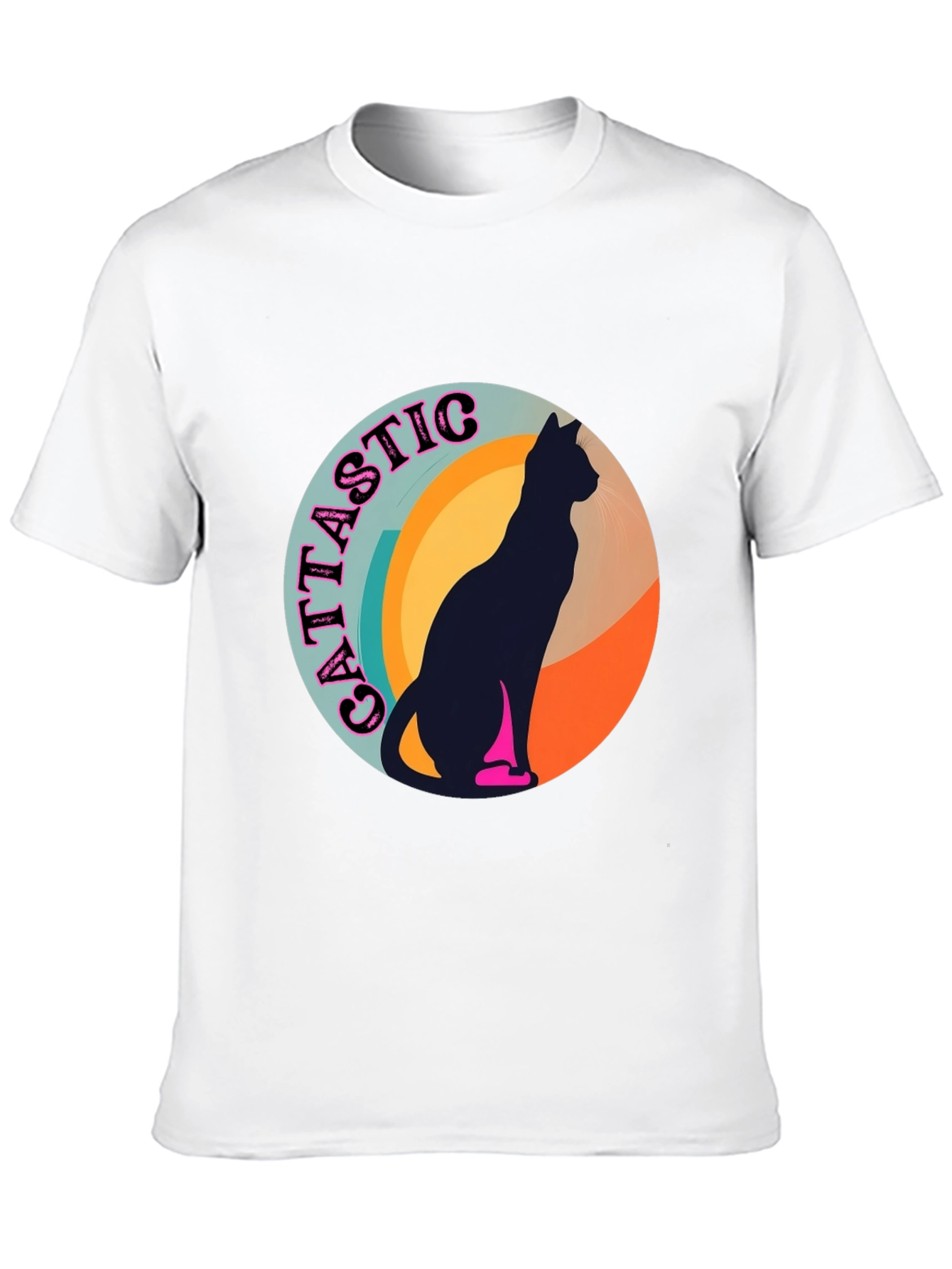 Cattastic Retro Cat T-Shirt