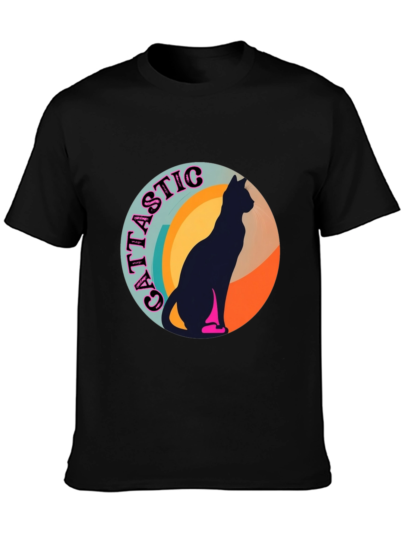 Cattastic Retro Cat T-Shirt