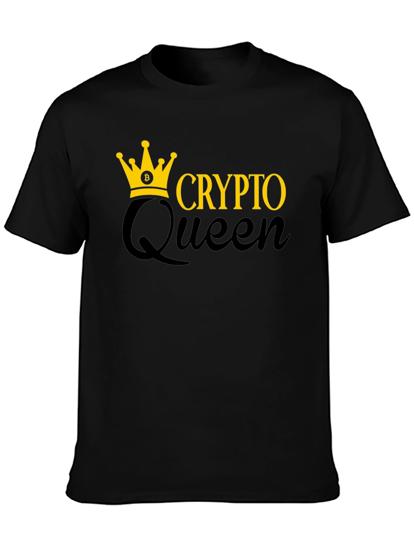 Crypto Queen Black T-Shirt
