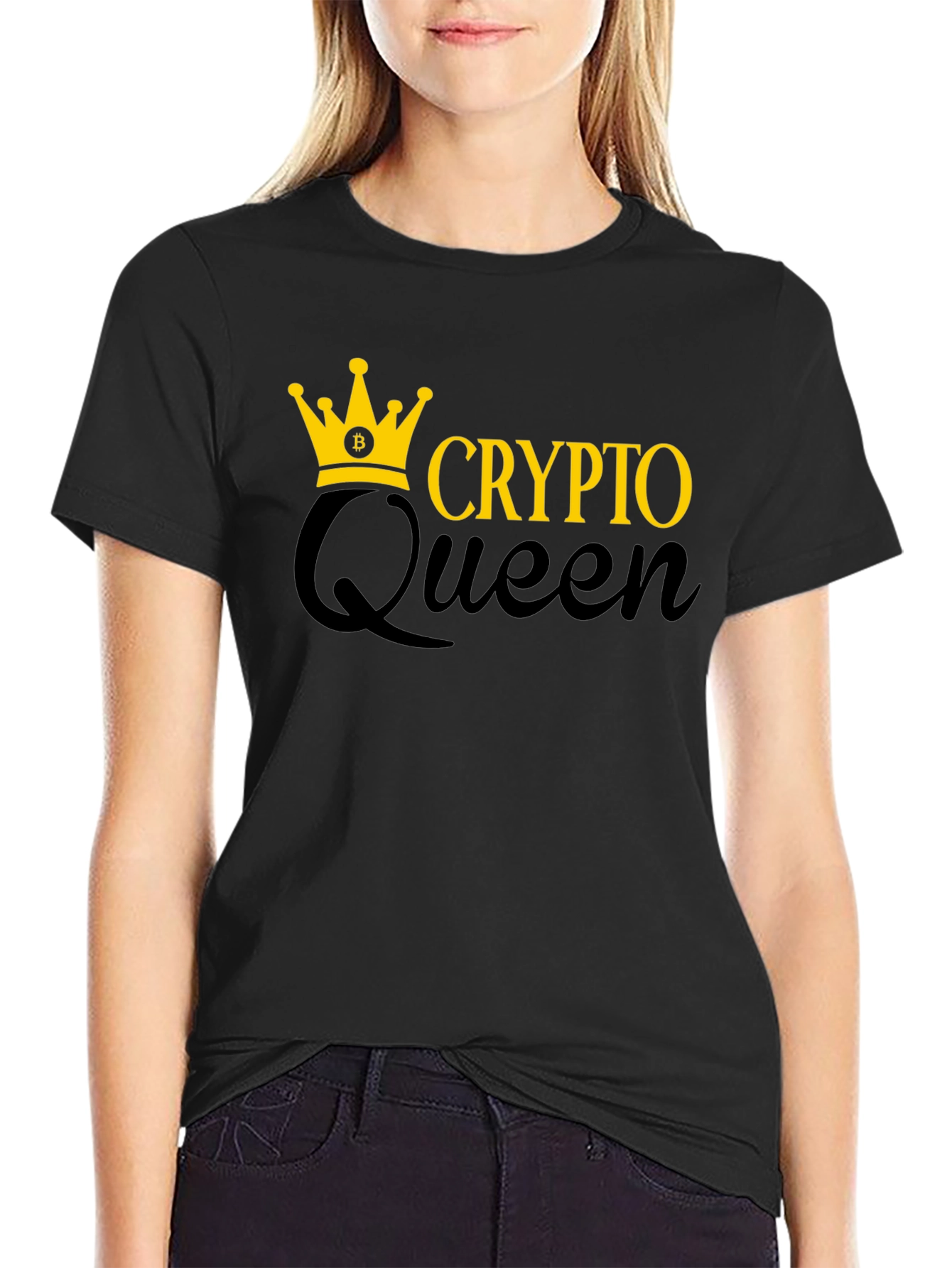 Crypto Queen Black T-Shirt