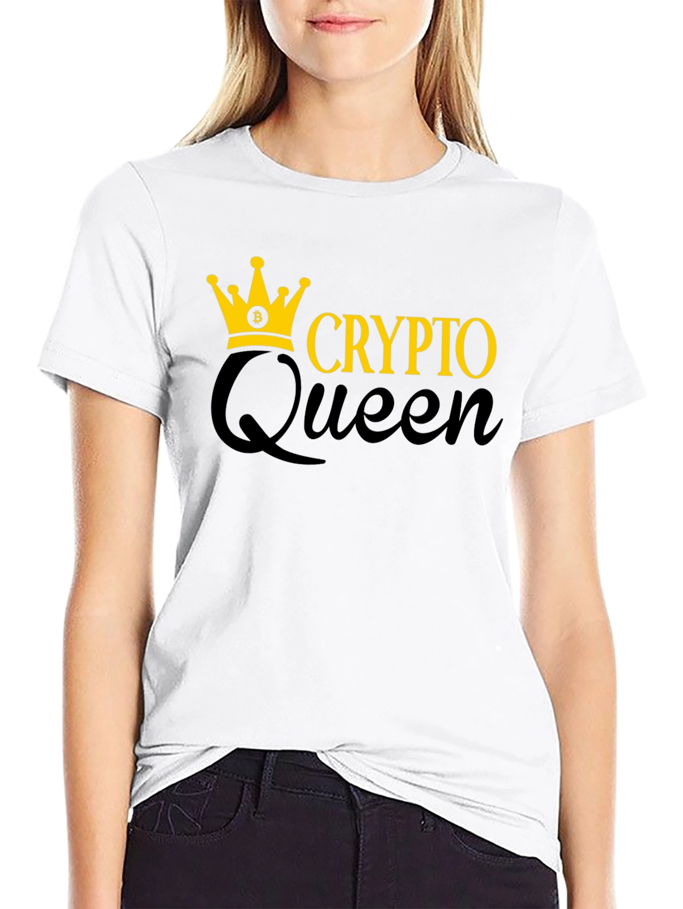 Crypto Queen Black T-Shirt