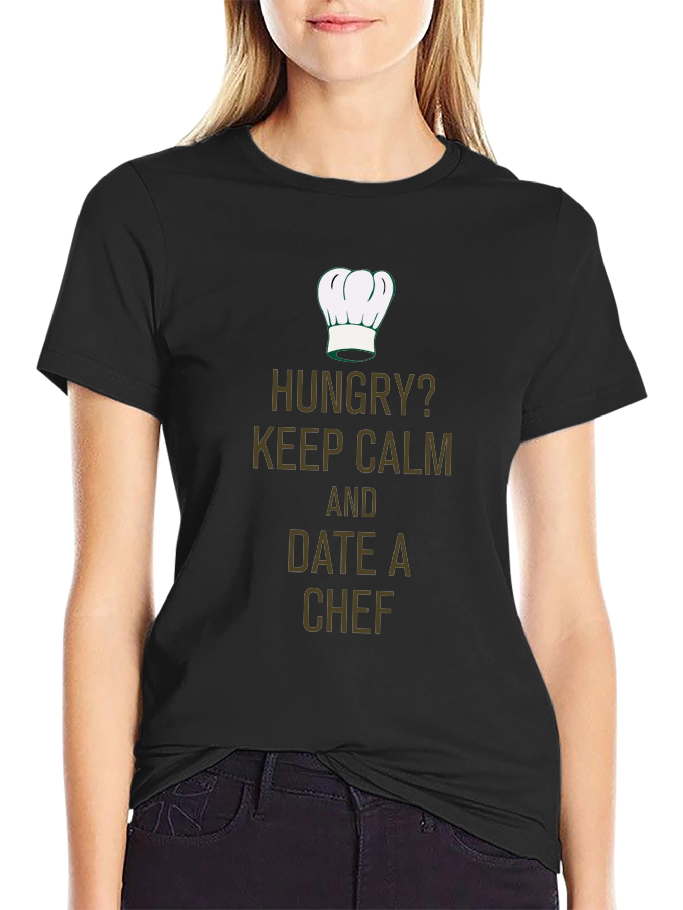 Hungry? Date A Chef T-Shirt - Funny Chef Tee