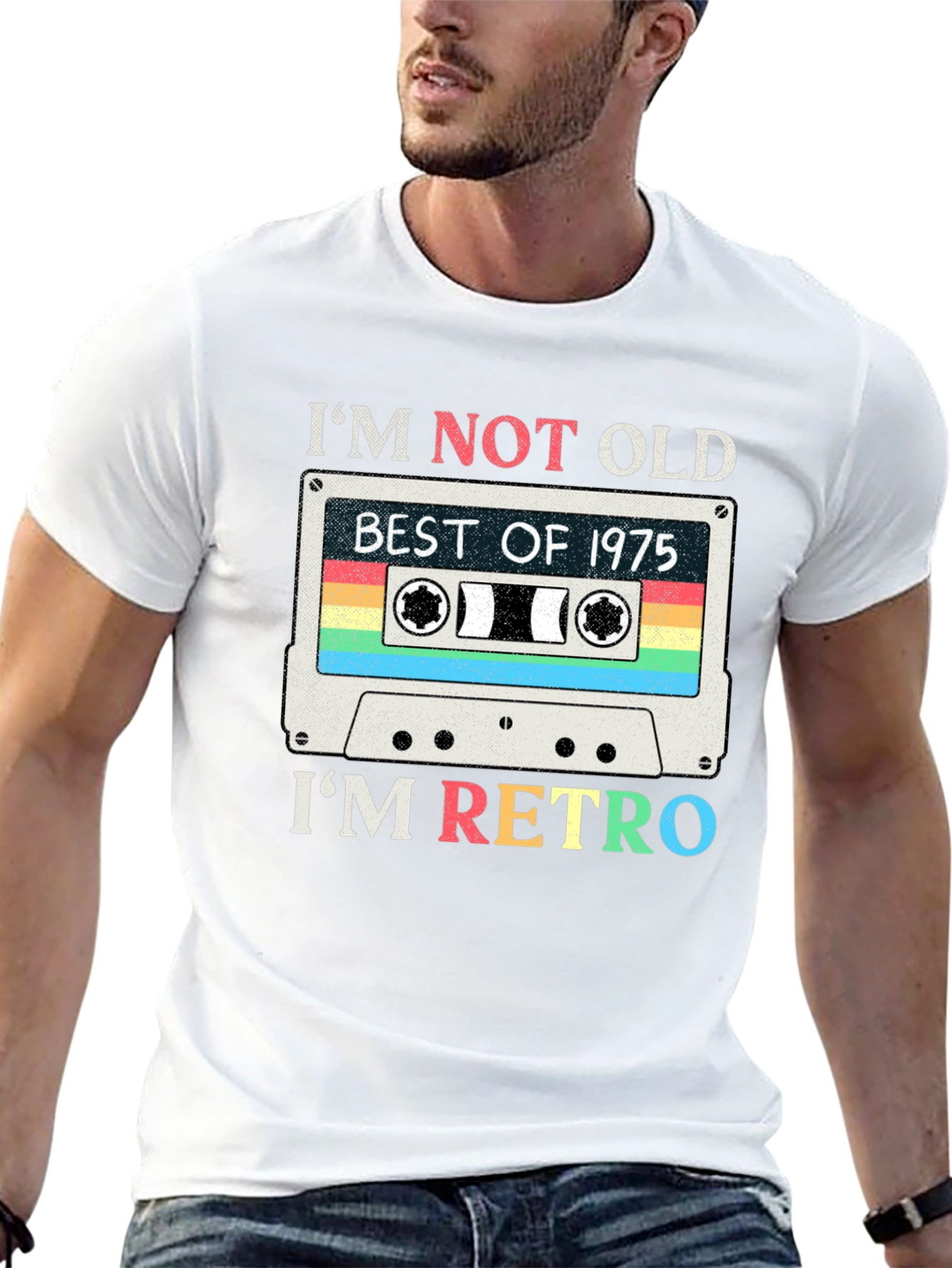 Im Not Old Im Retro 1975 T-Shirt