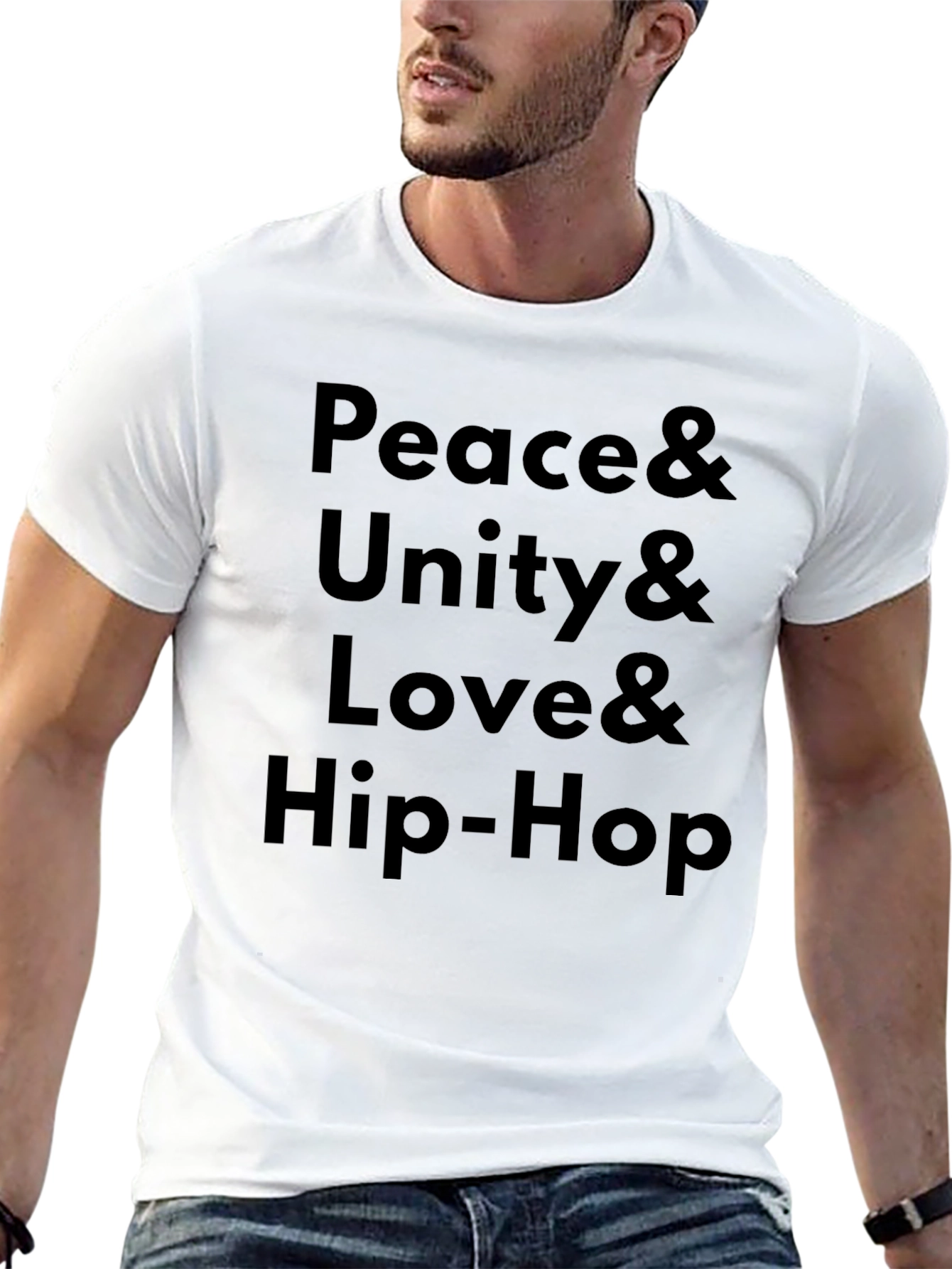 Peace Unity Love Hip Hop T-Shirt