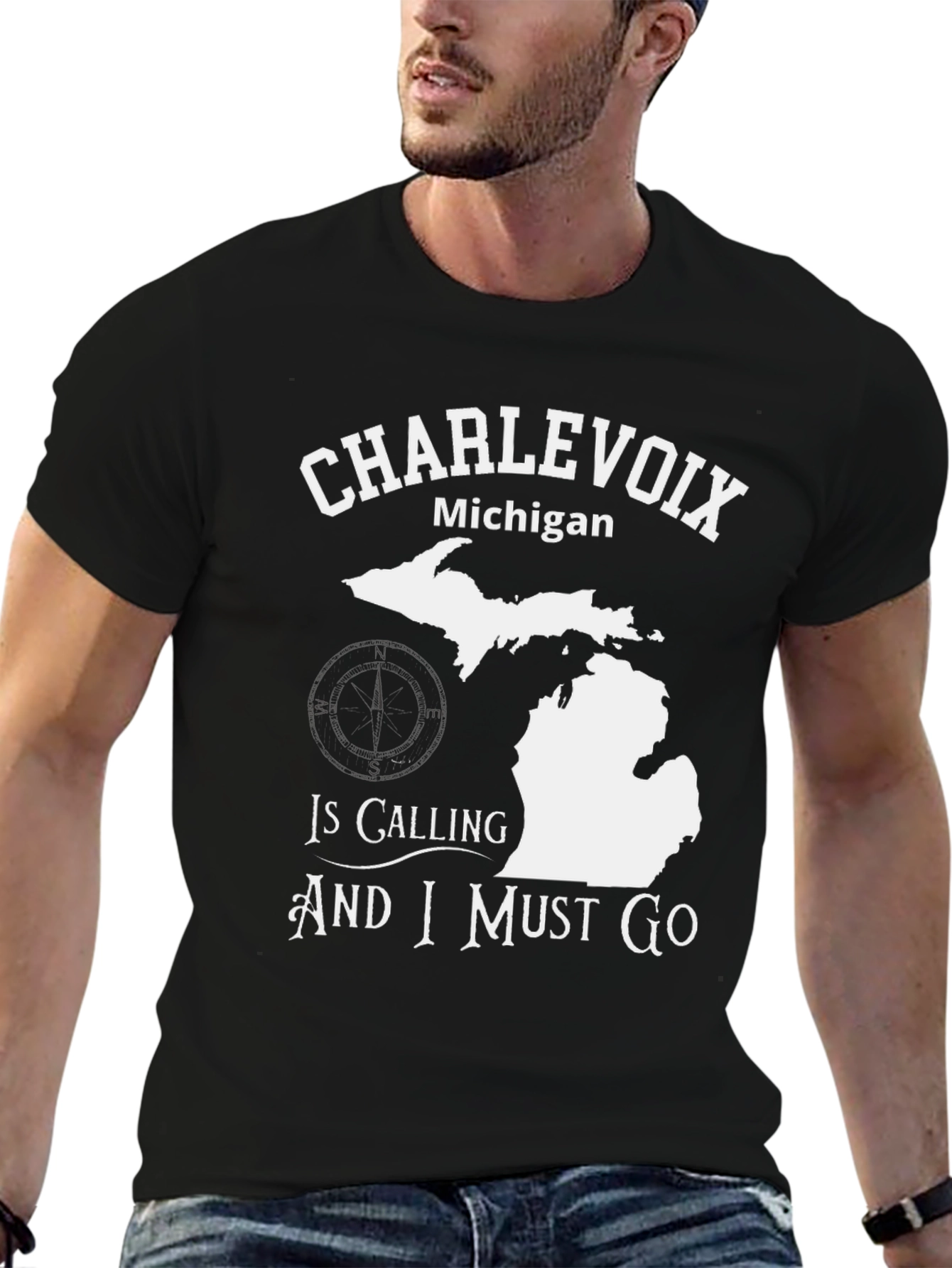 Charlevoix Michigan T-Shirt Travel Tee