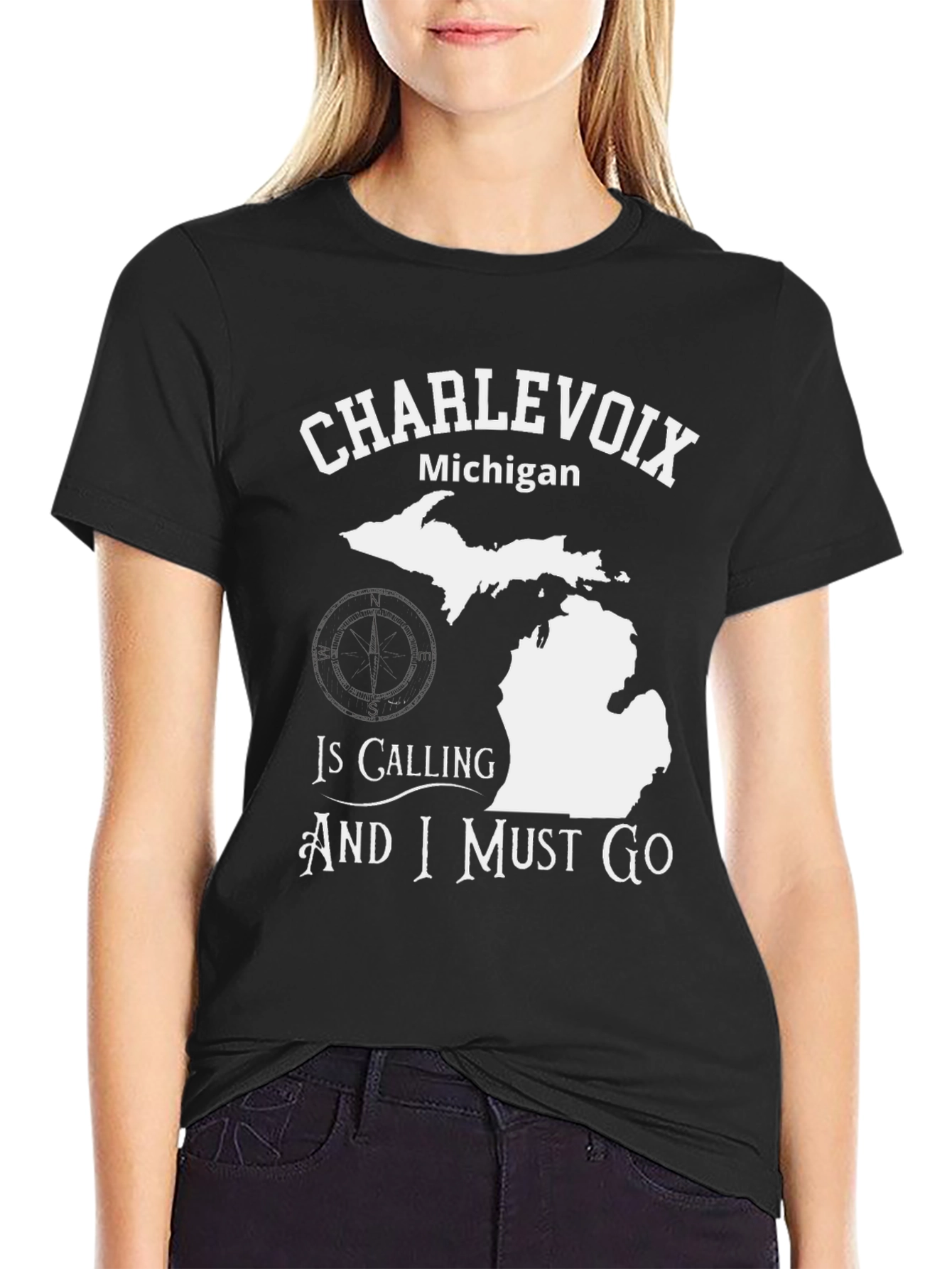Charlevoix Michigan T-Shirt Travel Tee