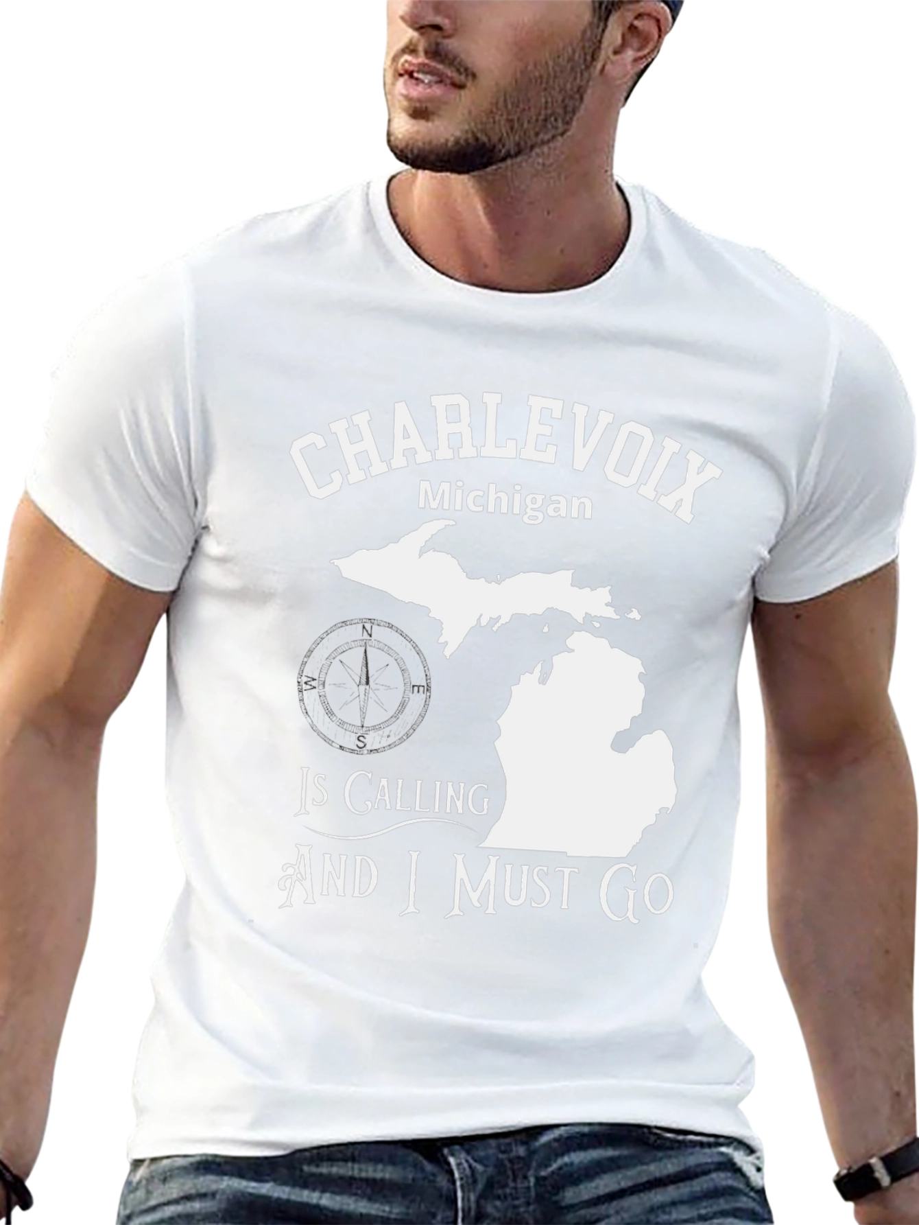 Charlevoix Michigan T-Shirt Travel Tee