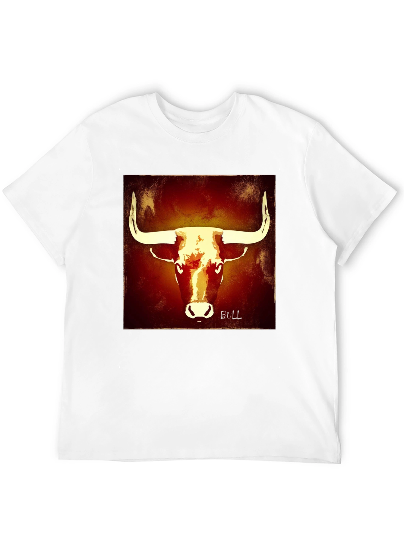 Bull Graphic Tee - Bold Black T-Shirt
