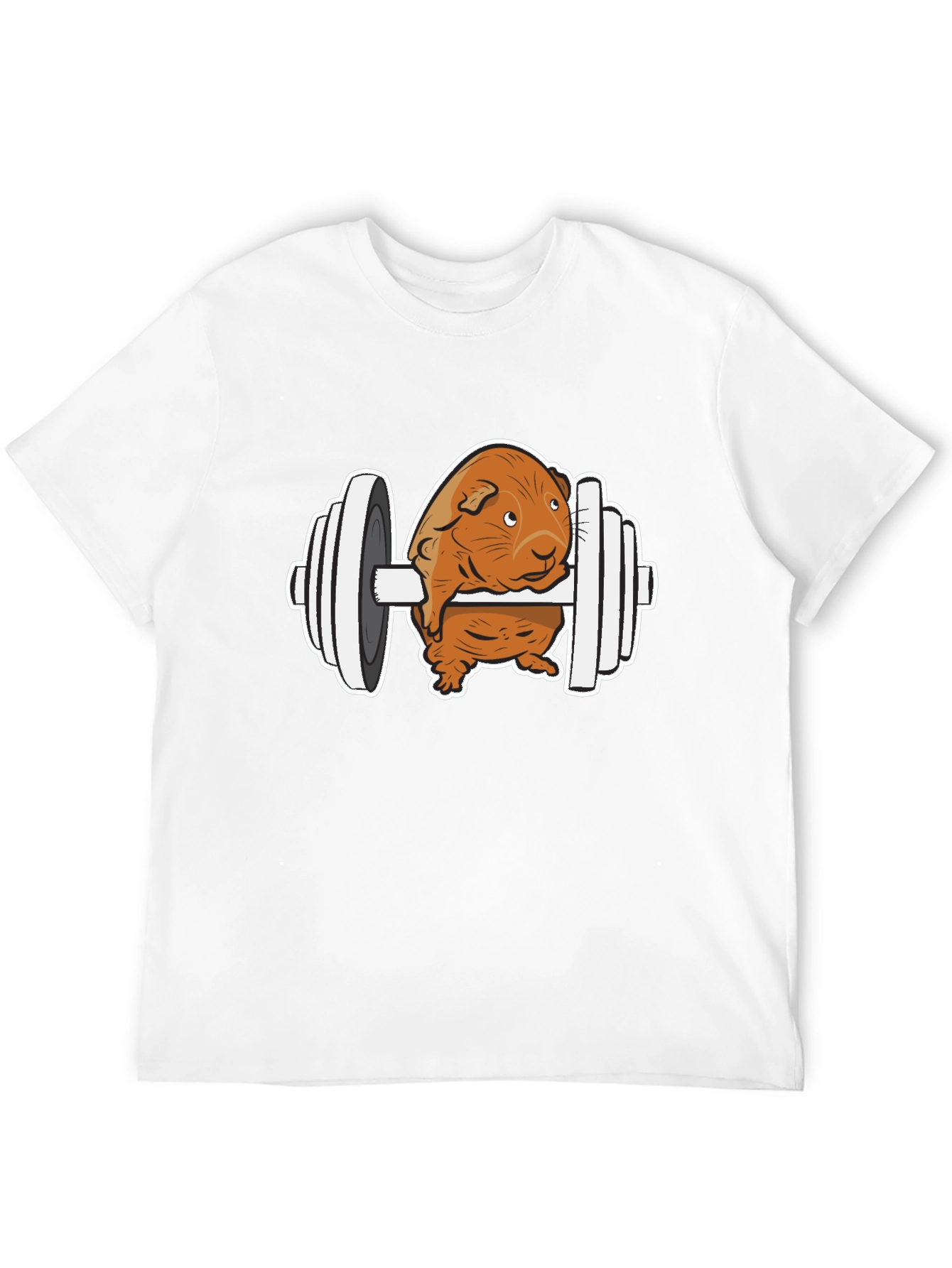 Guinea Pig Gym T-Shirt - Funny Workout Tee