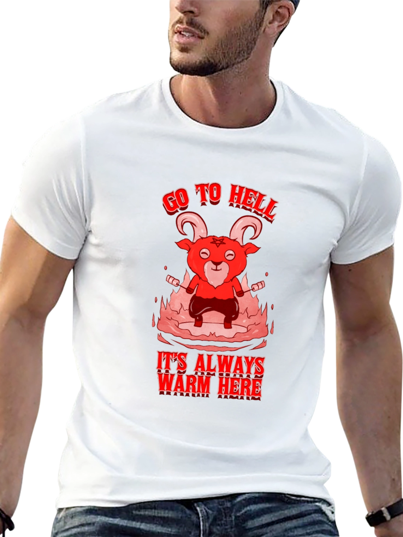 Go to Hell T-Shirt - Warm Here
