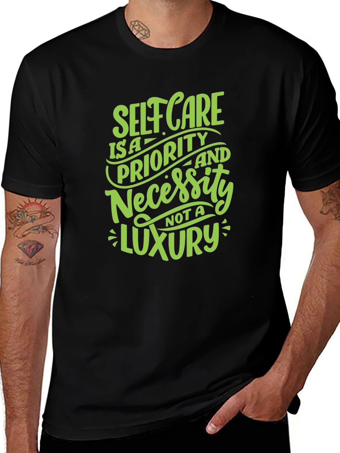 Self Care T-Shirt: Priority Not Luxury