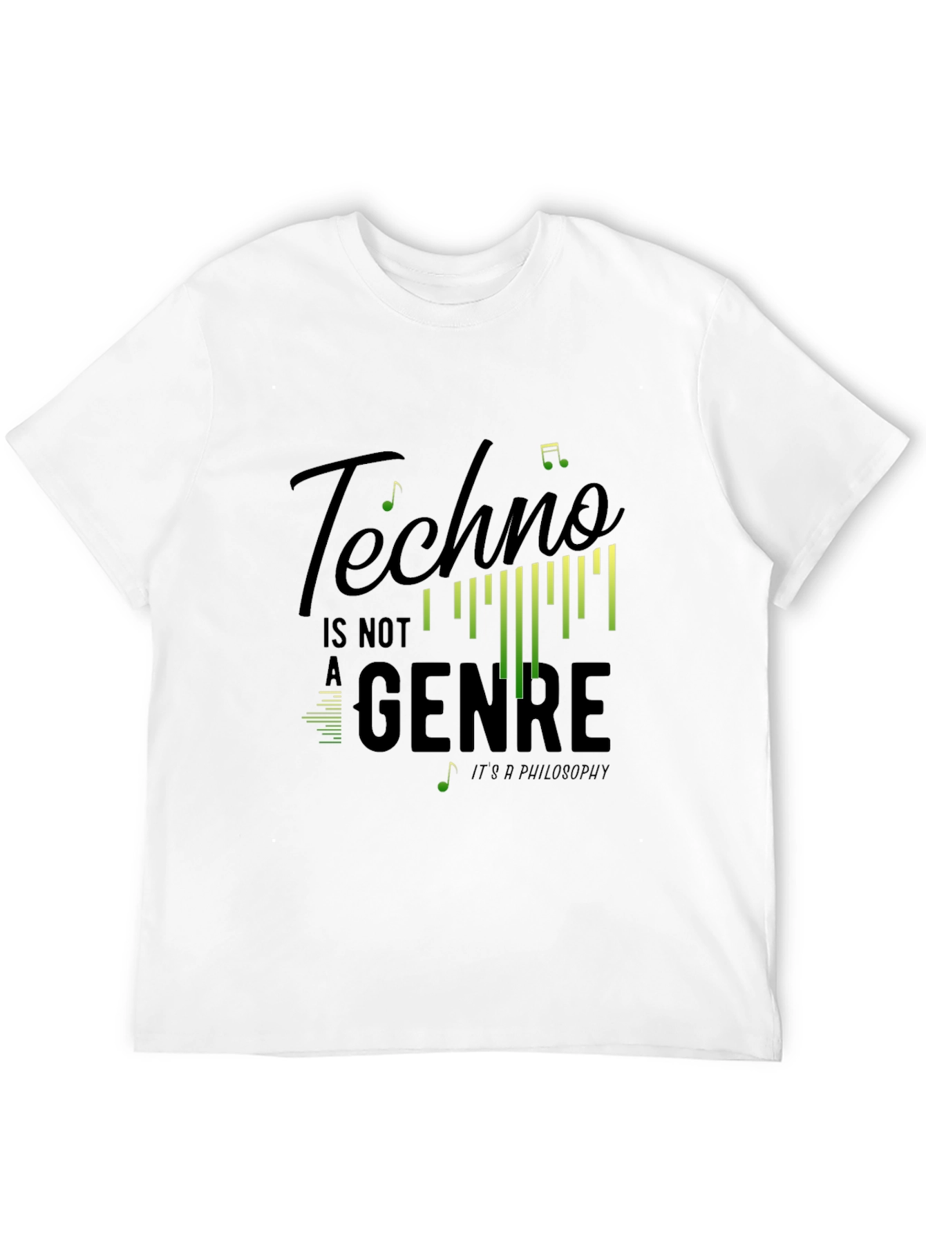 Techno is Not a Genre T-Shirt - Philosophy Tee