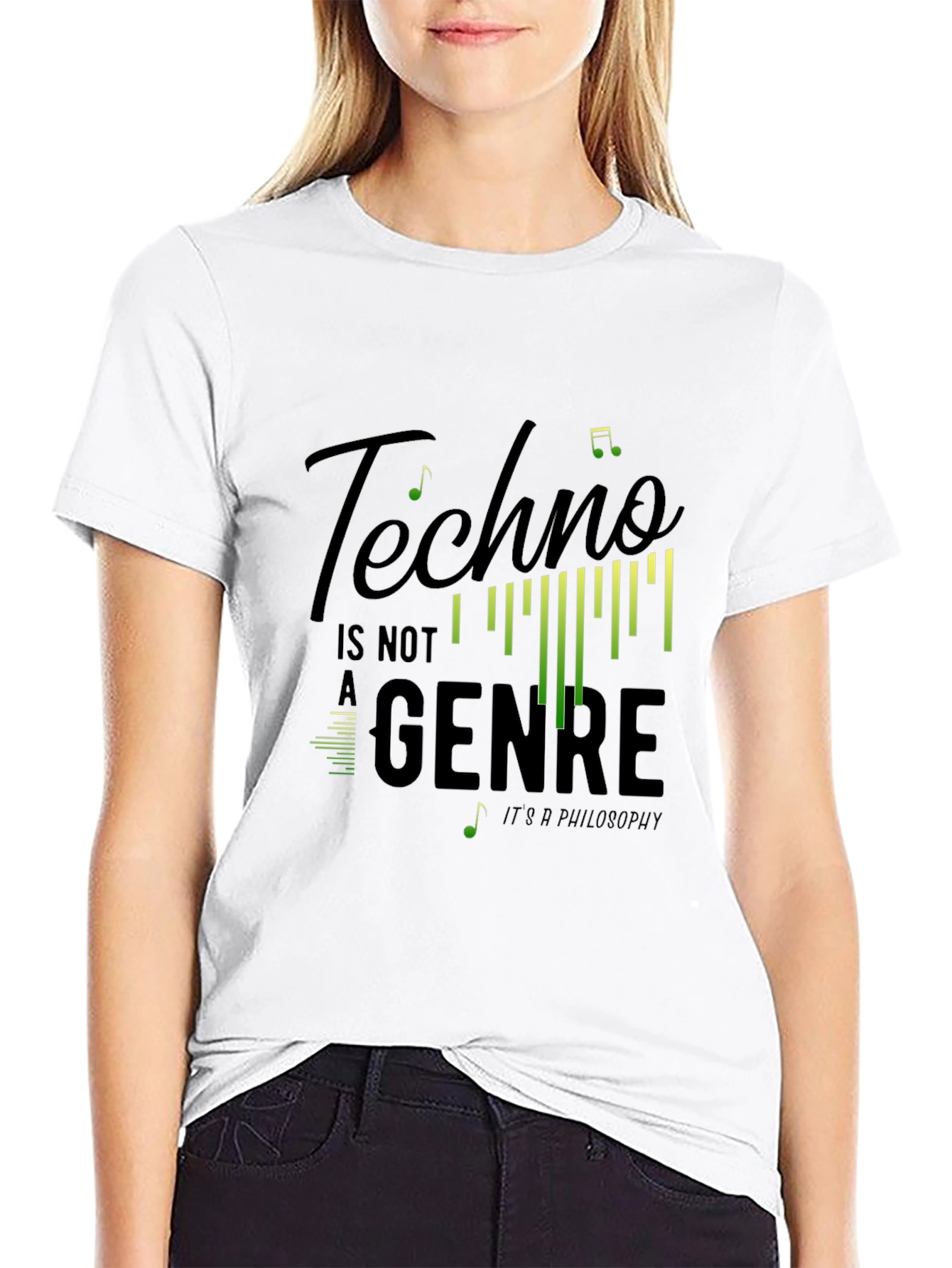 Techno is Not a Genre T-Shirt - Philosophy Tee